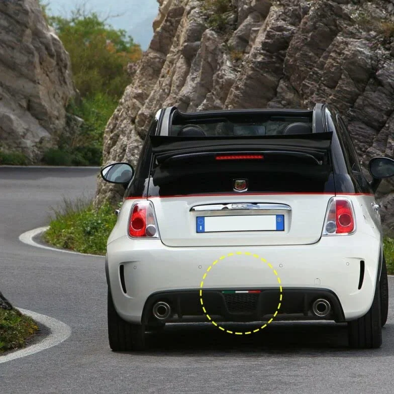 4R Quattroerre.it 14172-A Stripe 3D Tricolore Włochy do ściągacza