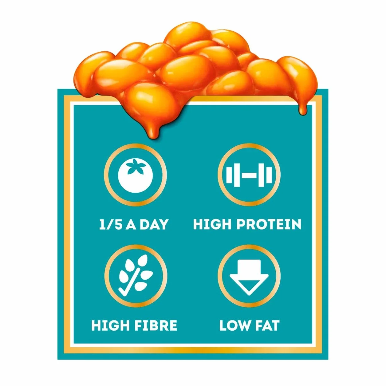 Heinz Baked Beanz 6 x 415 g w sosie pomidorowym