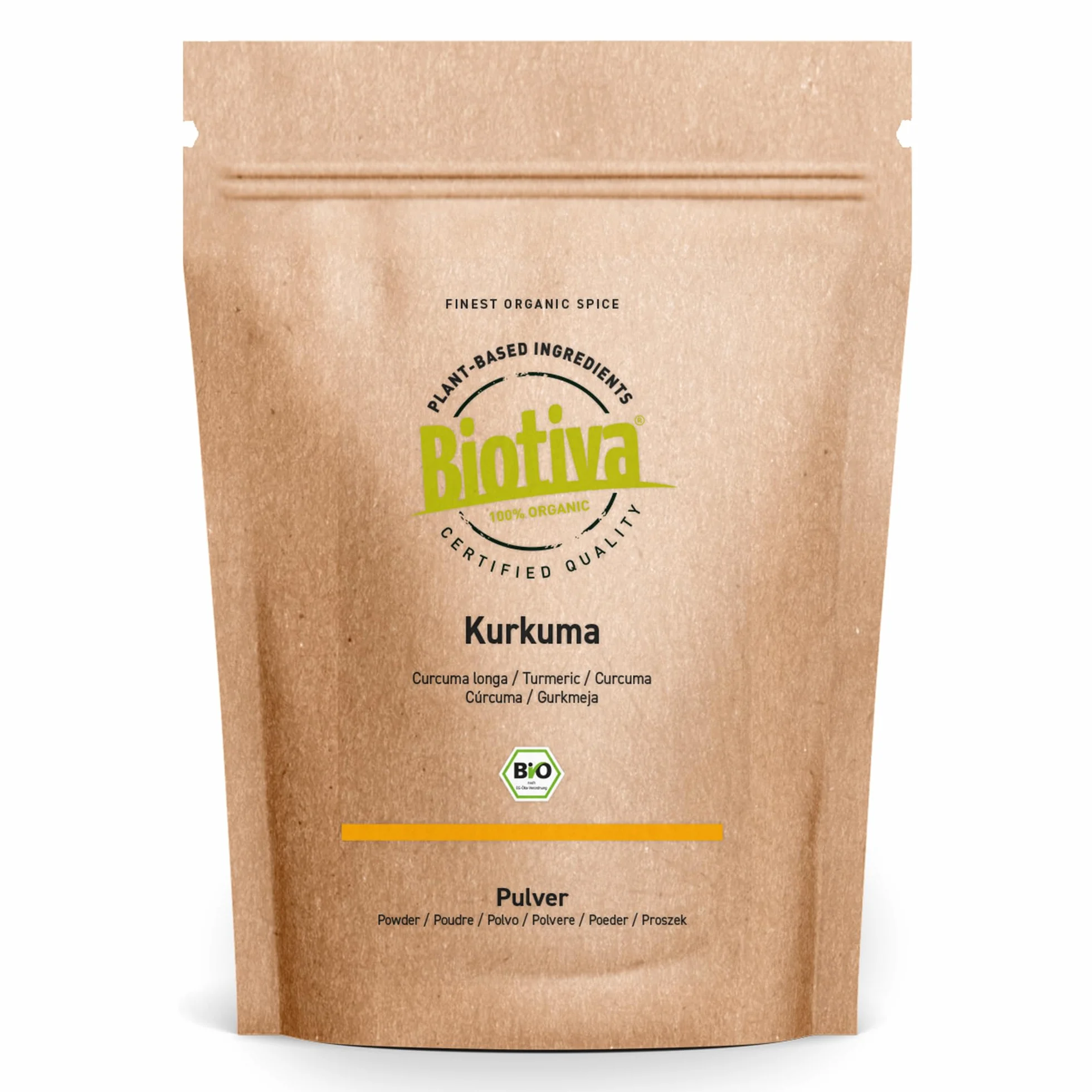 Biotiva Kurkuma w proszku ekologiczna 1 kg kurkumina min. 3% naturalny superfood