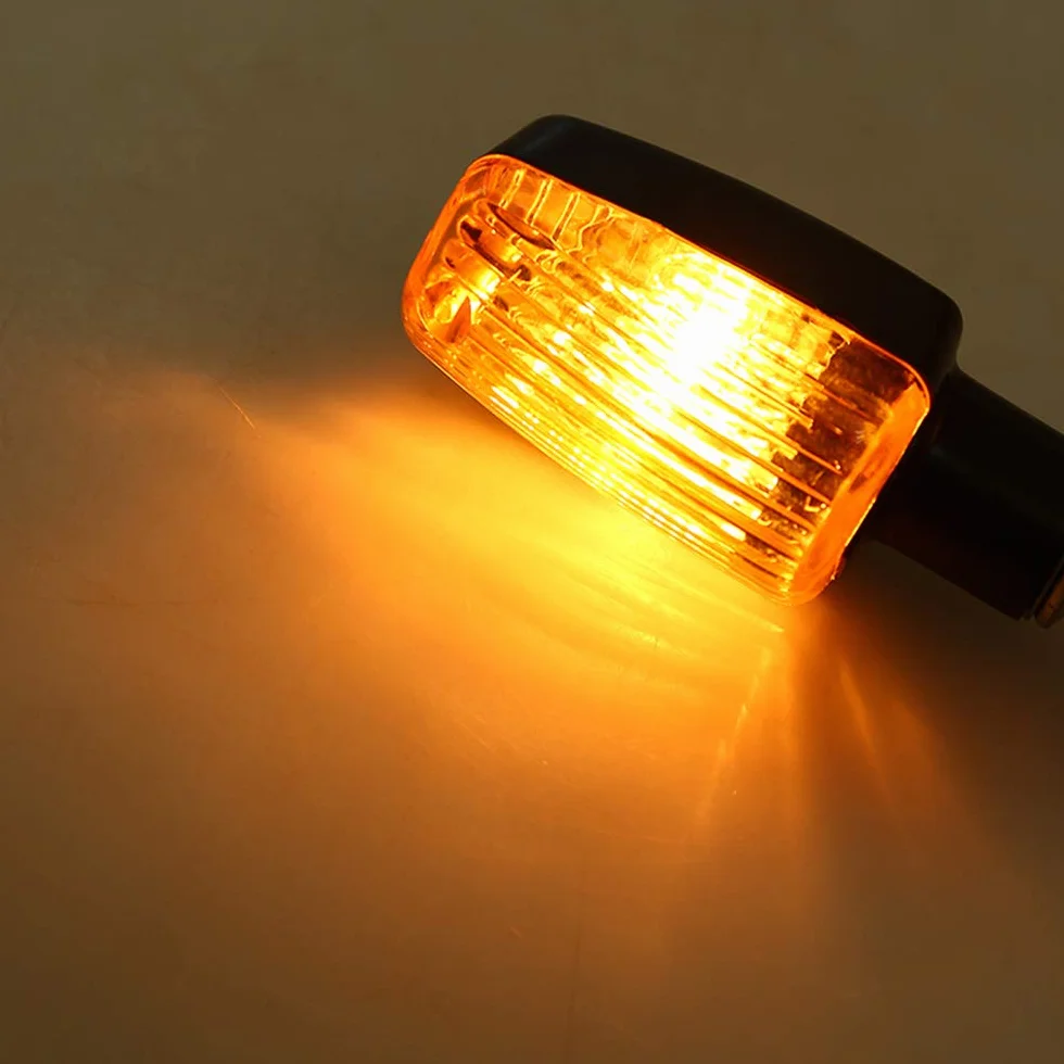 Kierunkowskazy motocyklowe, 4 sztuki, 12 V, 12 diod LED, wodoszczelne, uniwersalne, do skuterów, quadów, offroadowych
