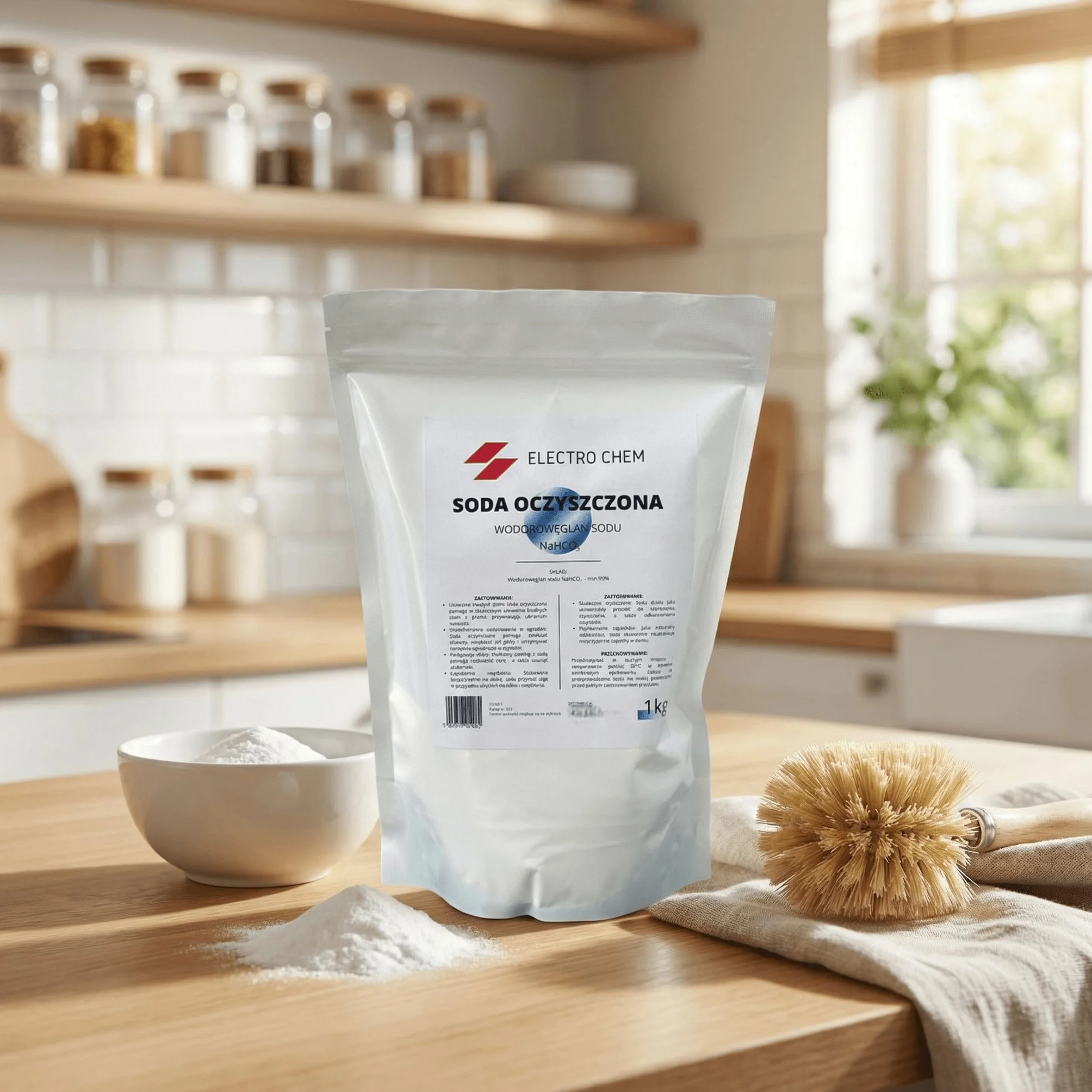 Soda Oczyszczona - wodorowęglan sodu - 1kg