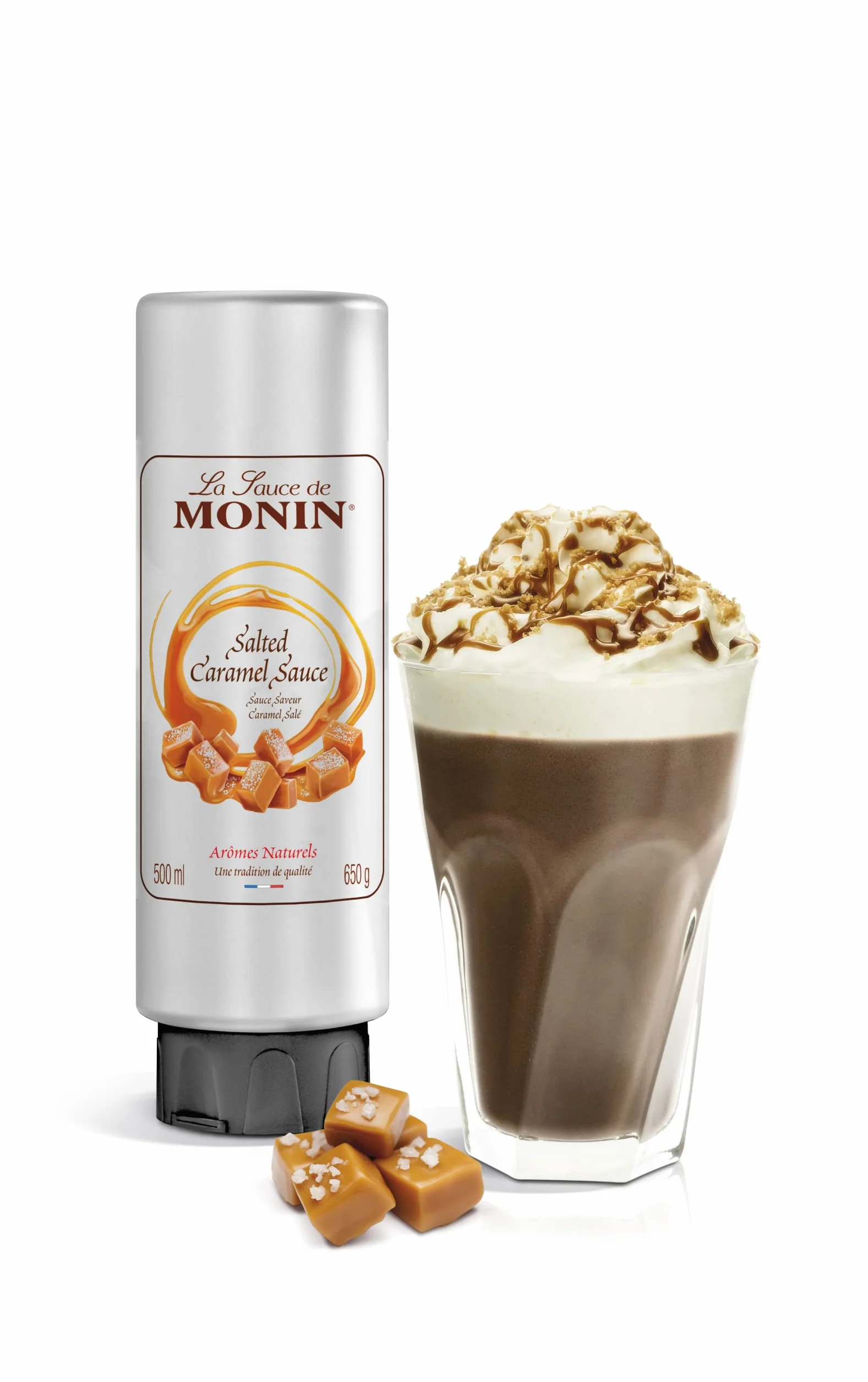 MONIN Sos solony karmelowy 500 ml do deserów i koktajli