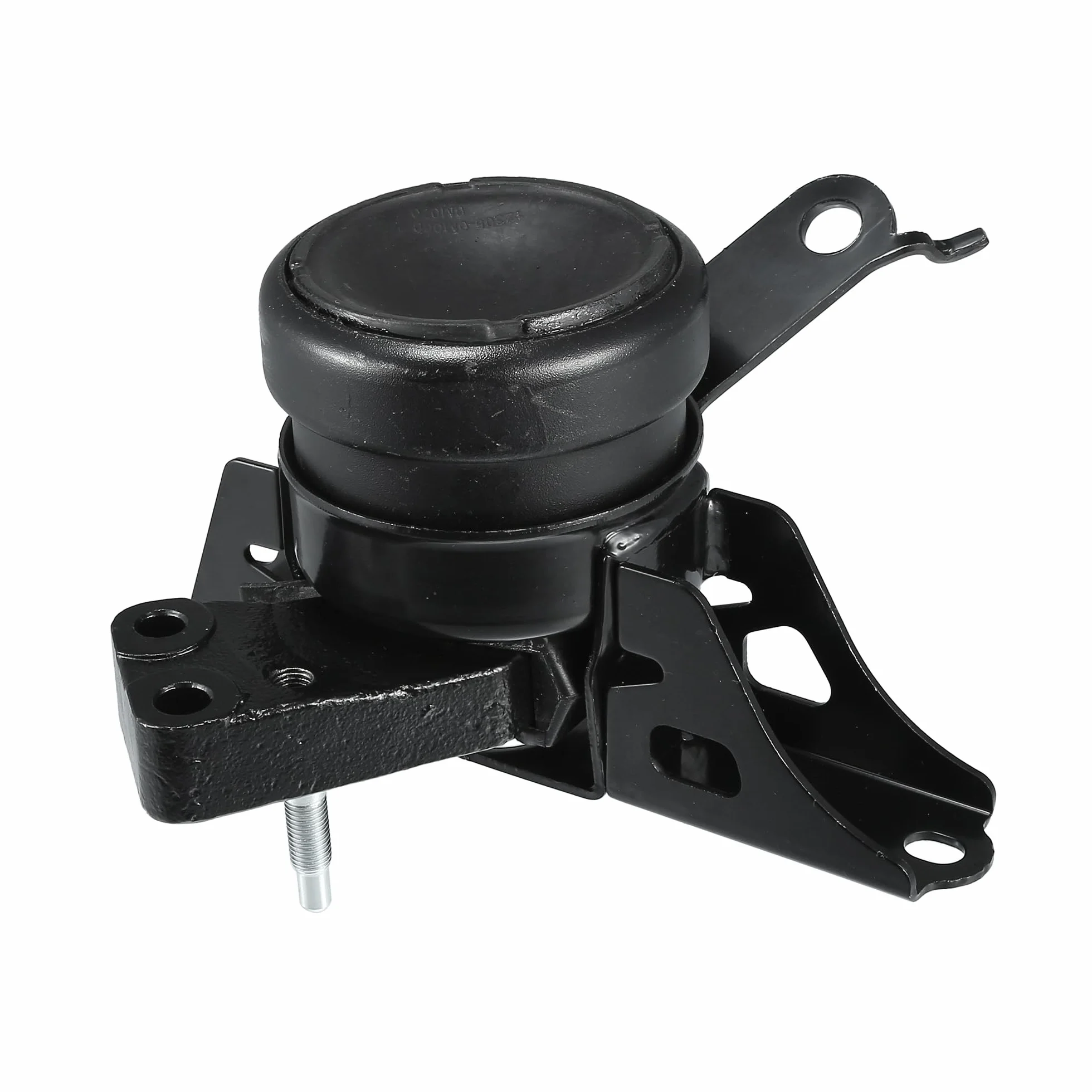 A ABSOPRO Uchwyt silnika do Toyota Yaris 1,5 l 2006-2018 1 szt | Numer OE 1230521220, pozycja po prawej stronie, materiał: żelazo, kolor czarny, wymiary 13 x 21,6 cm
