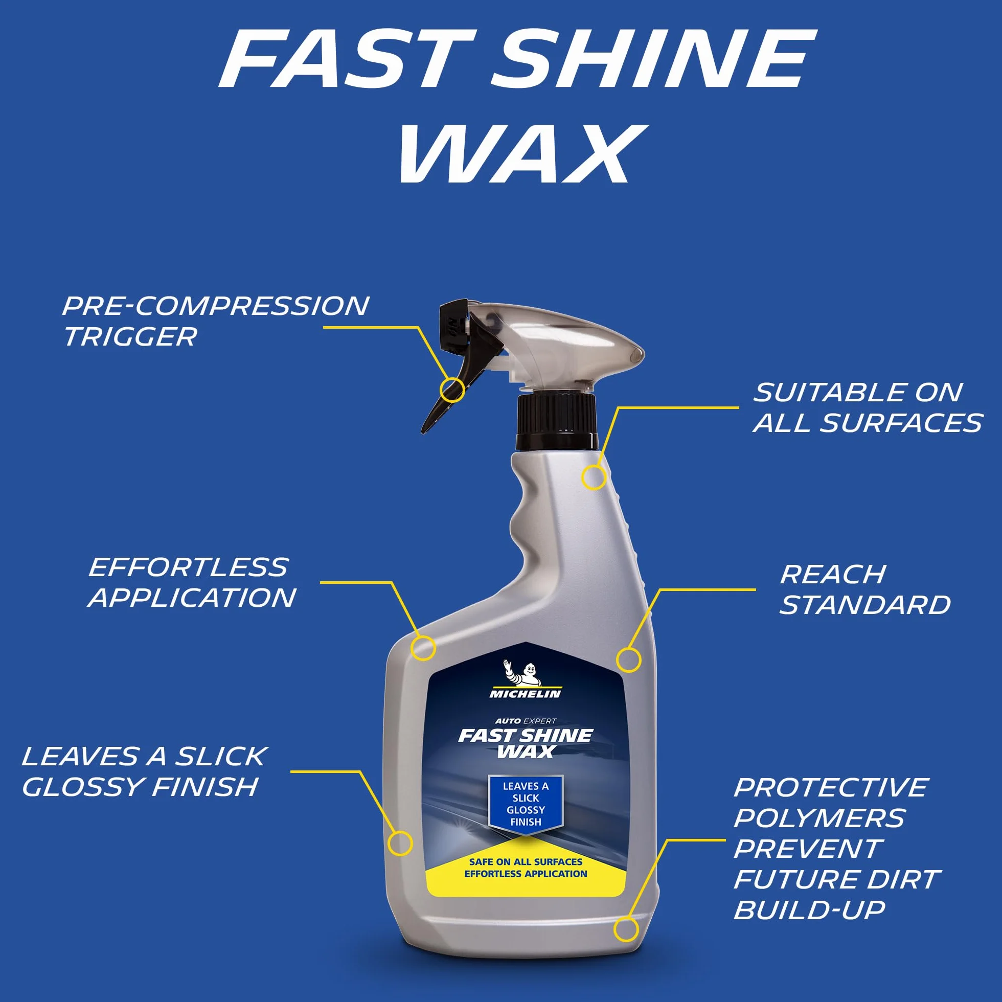 MICHELIN Wosk do karoserii LAKIERU auta 650ml