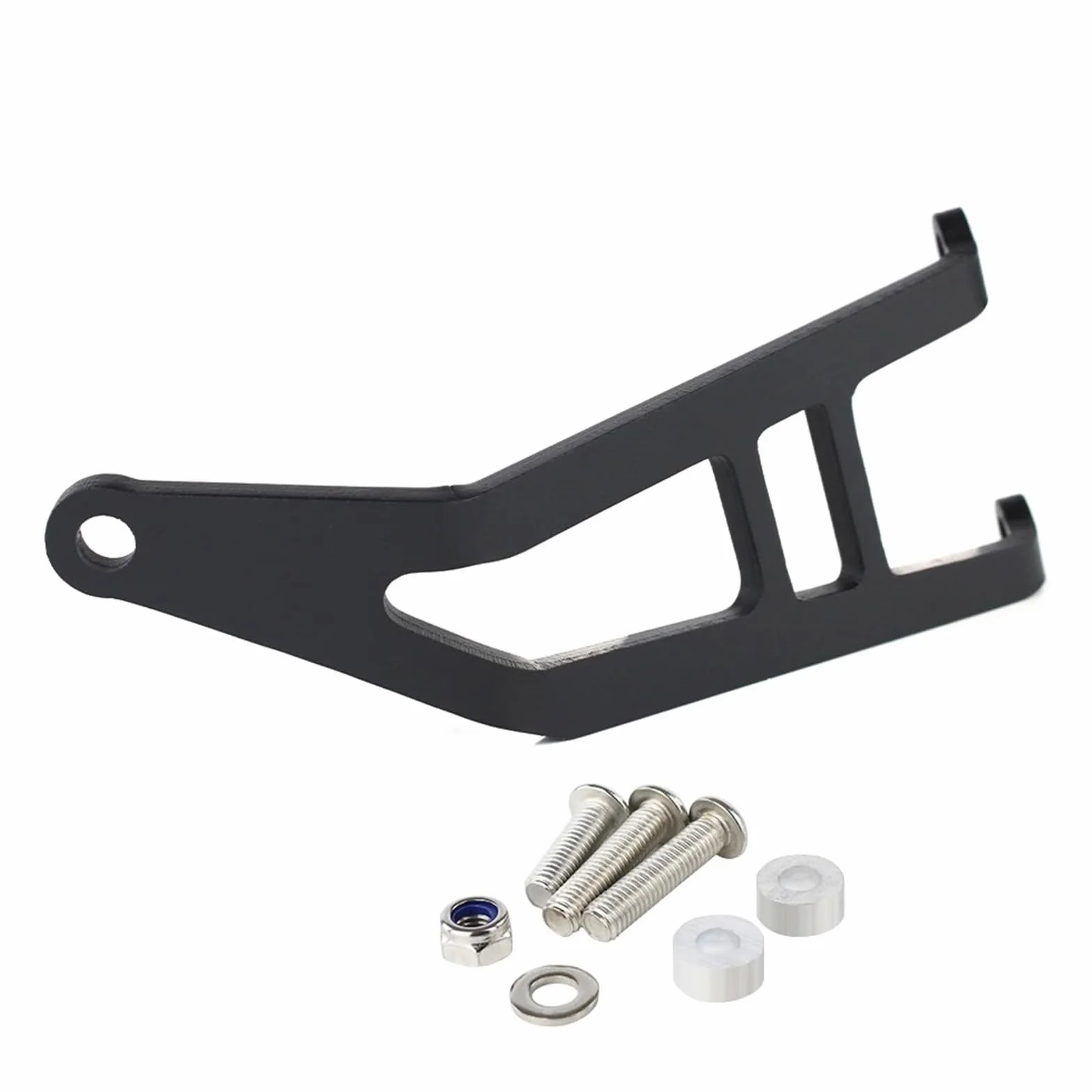 motocyklowy Poręcz zestaw podłokietników pasażera Do Aprilia Tuono V4 R (RRSO) 1100 Factory RSV4 RSV4-R | Aluminiowy wspornik wieszaka wydechowego, wspornik tłumika