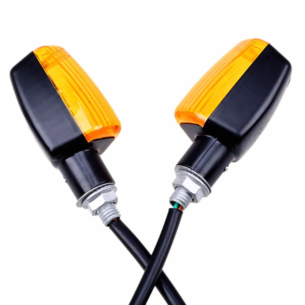 Kierunkowskazy motocyklowe, 4 sztuki, 12 V, 12 diod LED, wodoszczelne, uniwersalne, do skuterów, quadów, offroadowych