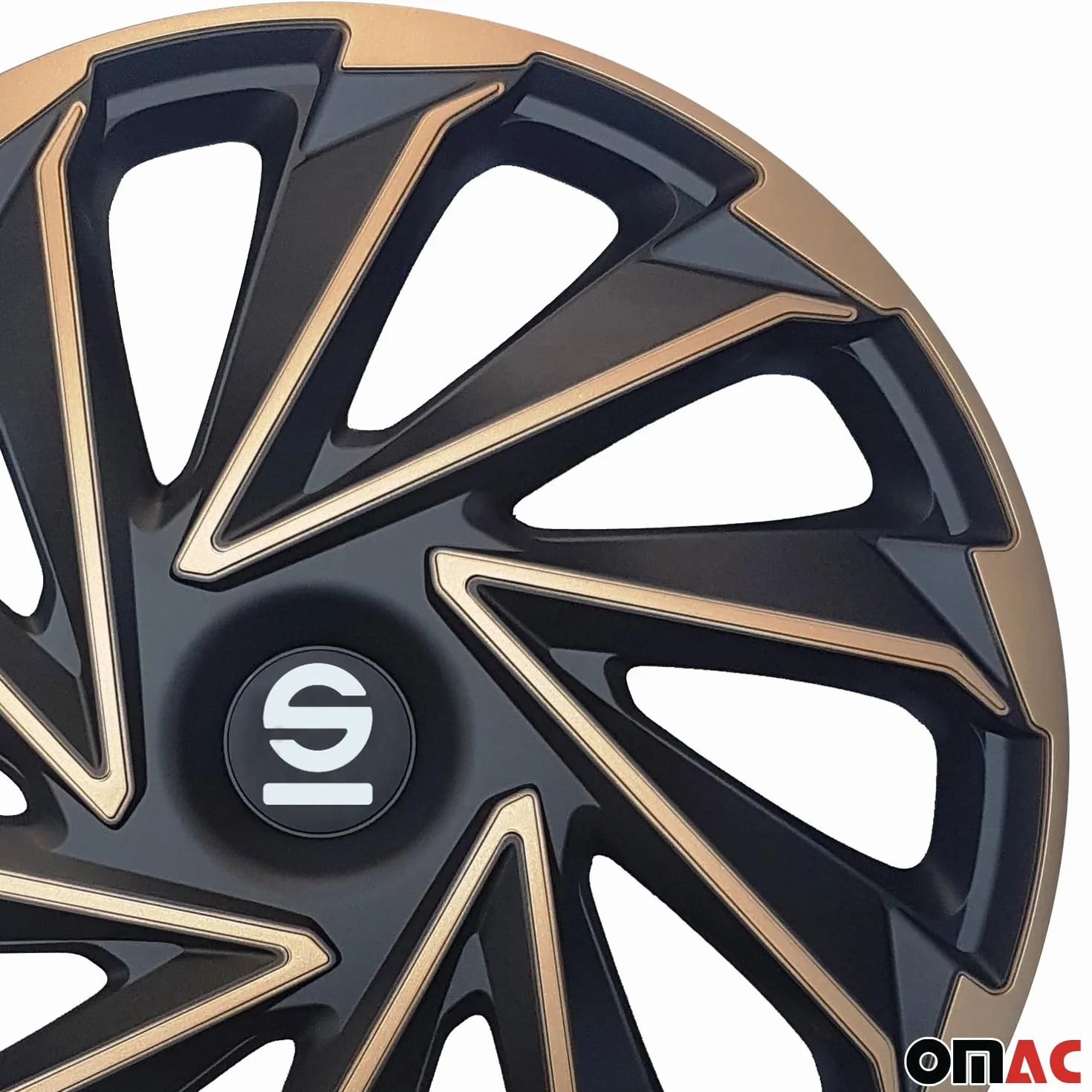Sparco Radzierblenden Varese - 15-Zoll - Gold/Czarny - Satz z 4 Sztuka
