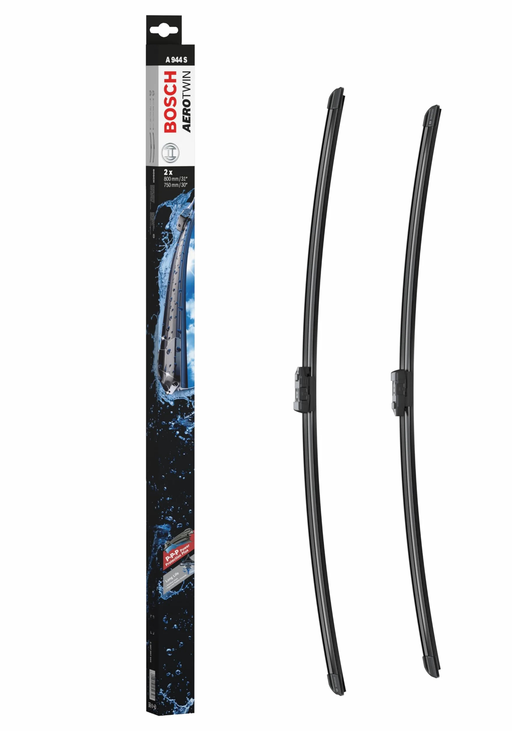Bosch Wycieraczki Aerotwin A944S 800 mm 750 mm zestaw do przedniej szyby