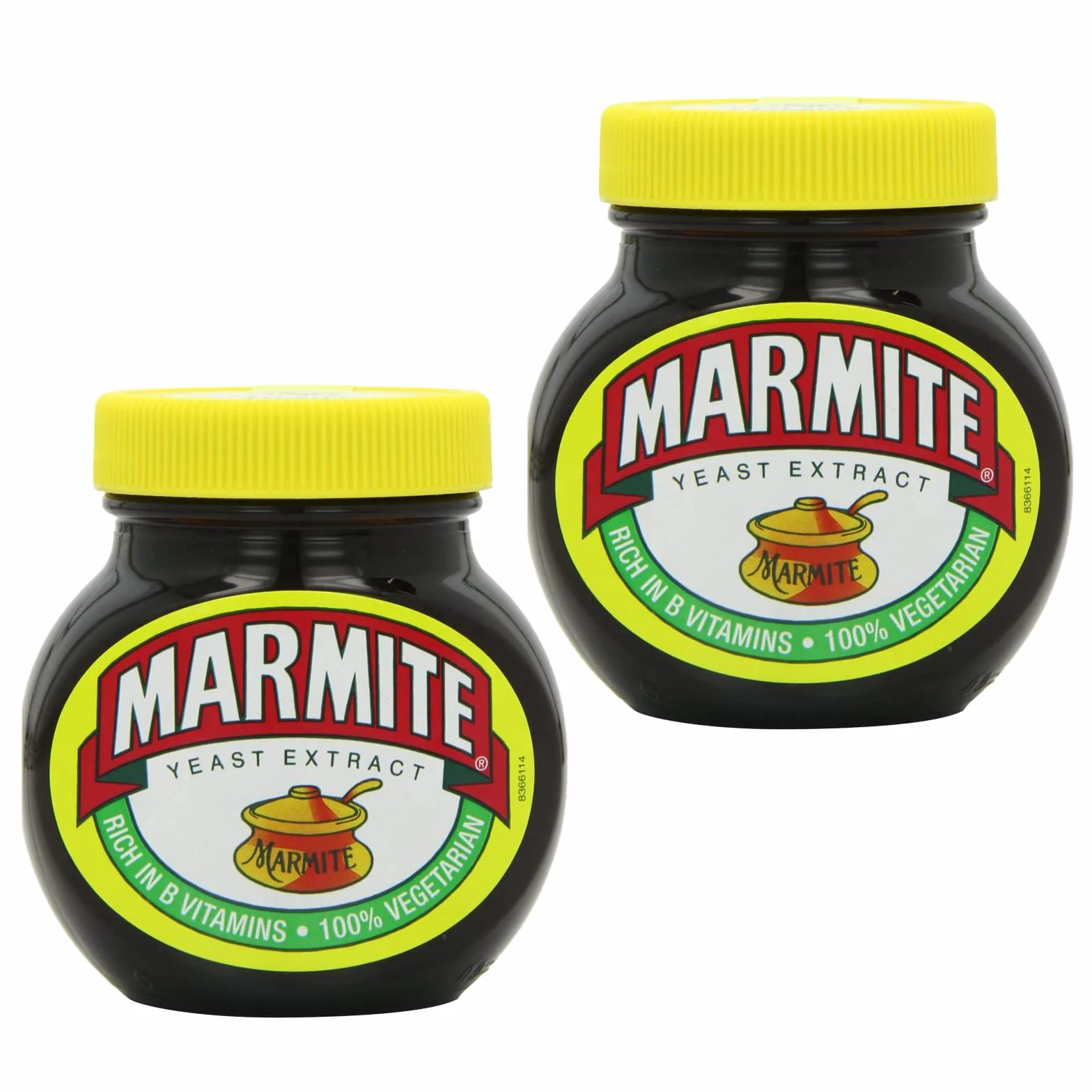 Marmite Yeast Extract 2 x 250 g (500 g) - pasta przyprawowa, ekstrakt drożdżowy, do smarowania, 1774