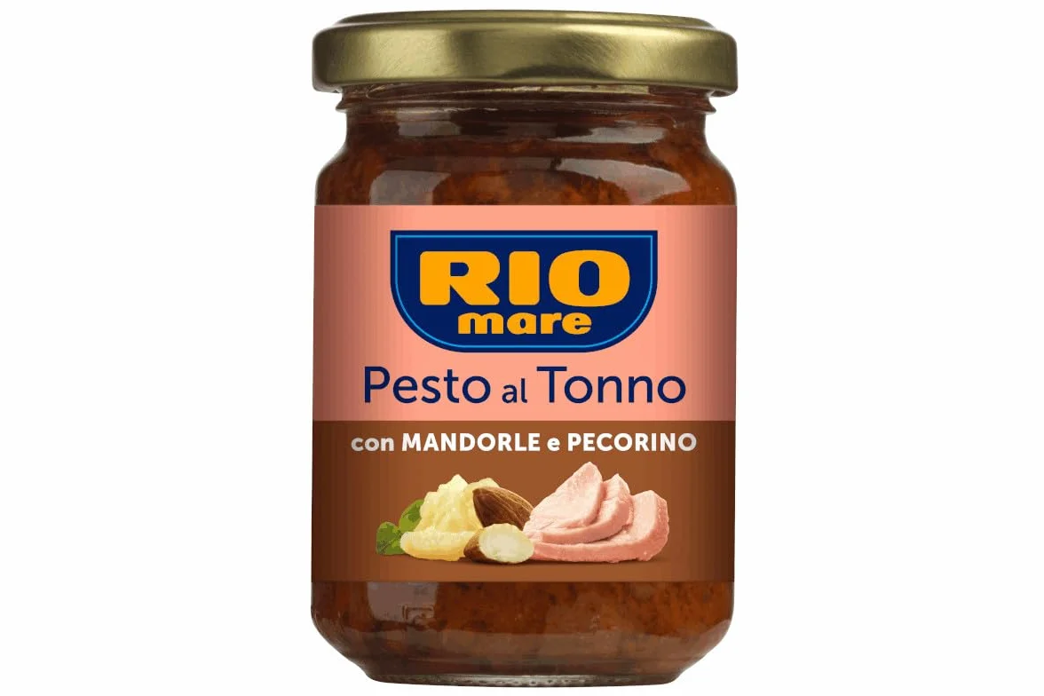 Pesto z tuńczyka z migdałami i serem pecorino Rio