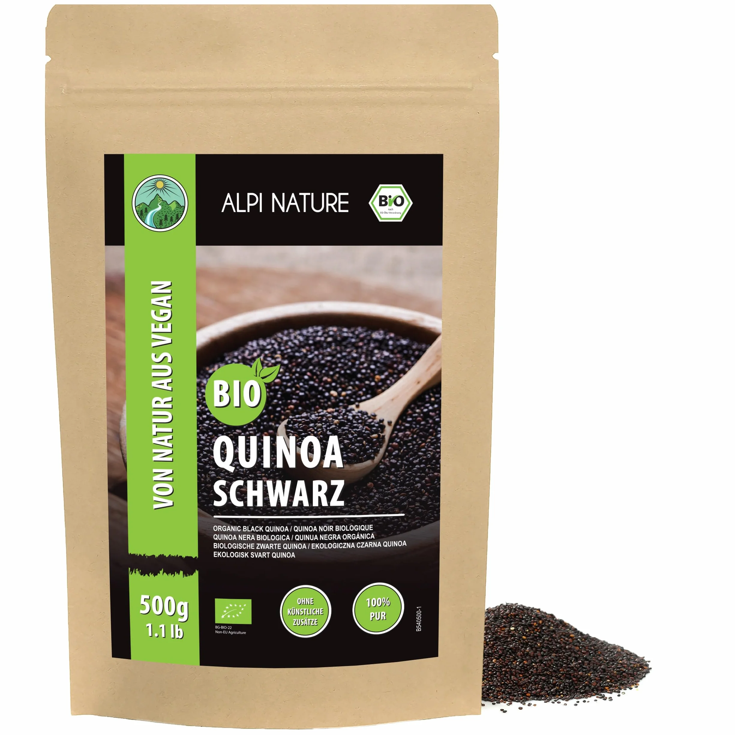 Alpi Nature Ekologiczna Czarna Komosa Ryżowa 500g