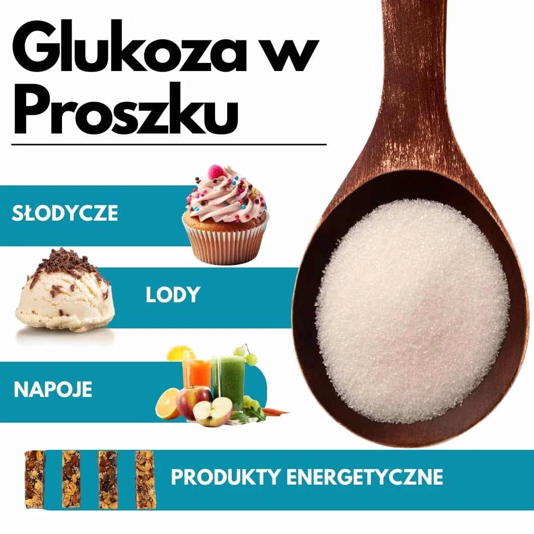 SaporePuro SYROP GLUKOZOWY w proszku 500 g glukoza do lodów sorbetów deserów
