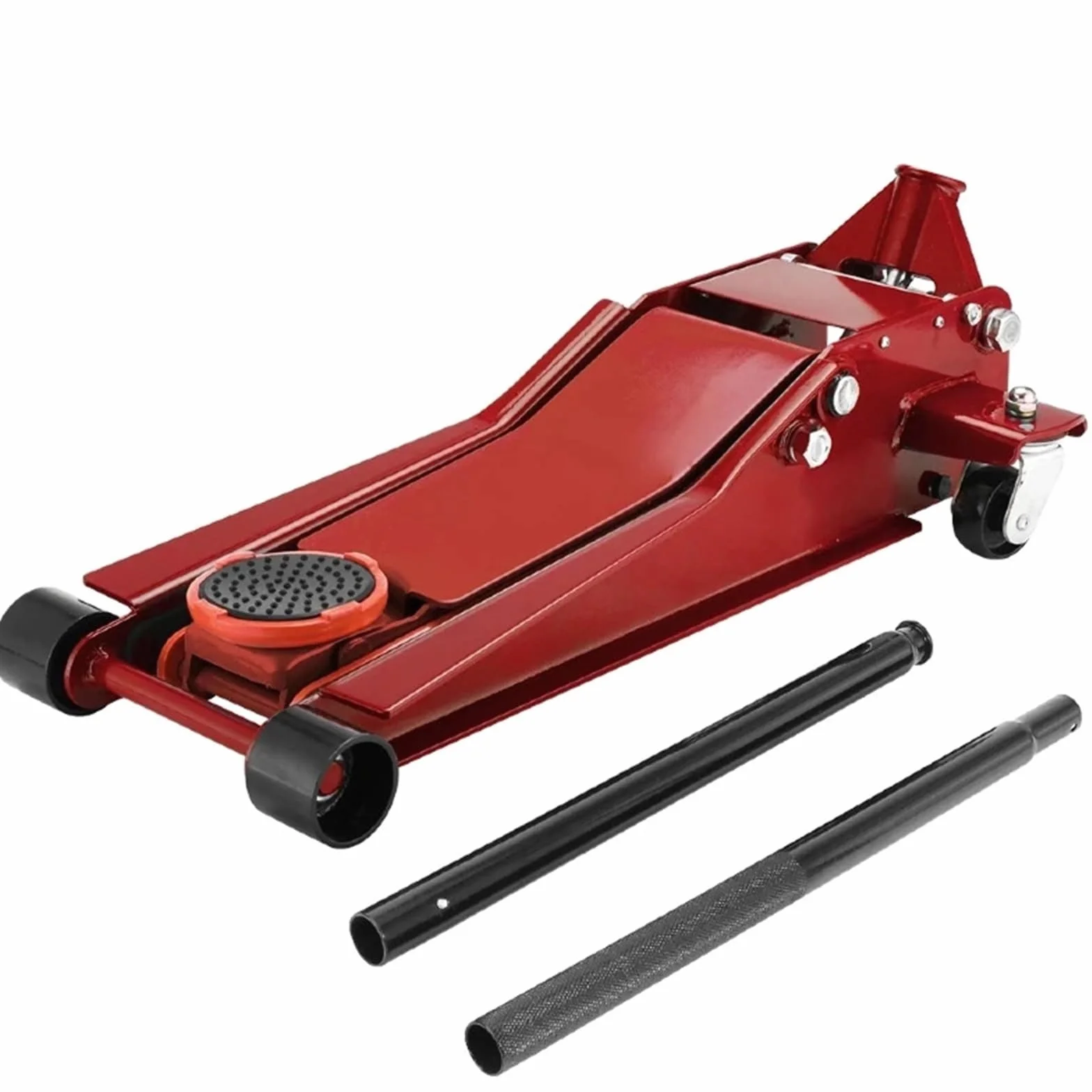 Samochodowy Podnośnik hydrauliczny 3T Podnośnik stalowy o dużej wytrzymałości Podnośnik stalowy z podwójną pompą Zakres podnoszenia 75–505 mm Narzędzie do naprawy samochodu Podnośnik