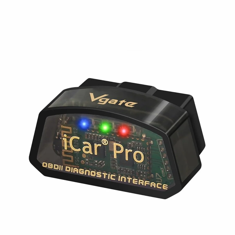 Vgate iCar Pro BLE 4.0 Narzędzie diagnostyczne OBD2 Czytnik kodów usterek OBDII Kompatybilny adapter samochodowy Check Engine Light dla iOS, Android i Windows