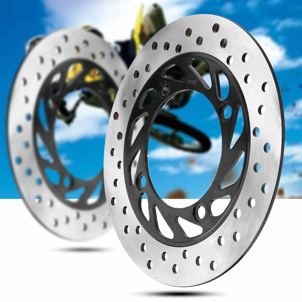 Tarcza Hamulcowa, 240mm Okrągła Tylna Tarcza Hamulcowa Motocykla do CB400 CB-1 CB500 CB750 CB900 Hornet919 do Tarczy Hamulcowej Cb 500 Pc32 Tarcza Hamulcowa Hamulec Tarczowy Hamulec Tarczowy Motocykl