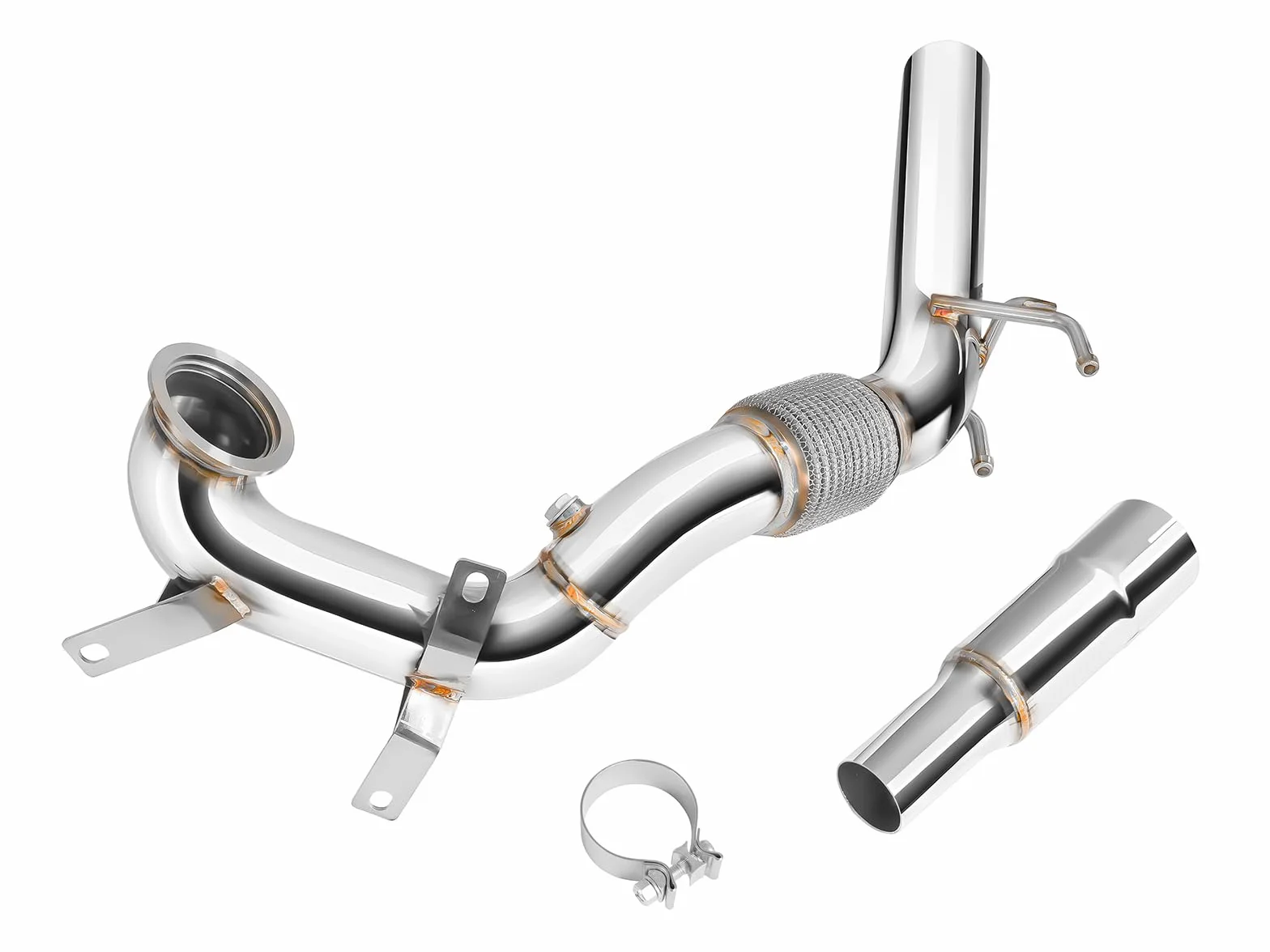 fmic.eu PERFORMANCE Downpipe do Seat Leon 5F 1.4 TSI sportowy układ wydechowy wydech nierdzewny