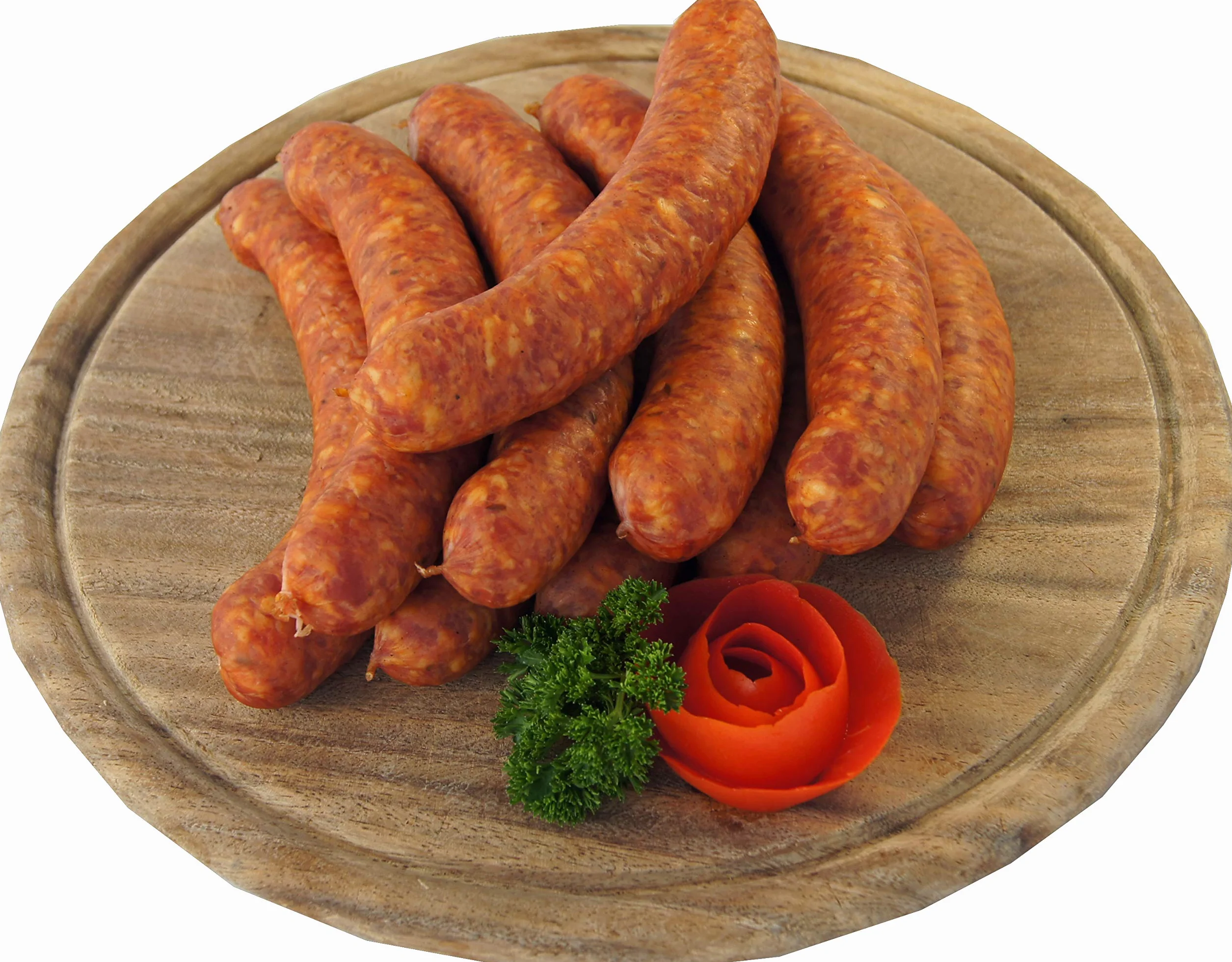 Kiełbaska z kminkiem, 10 x 100 g, przekąska premium