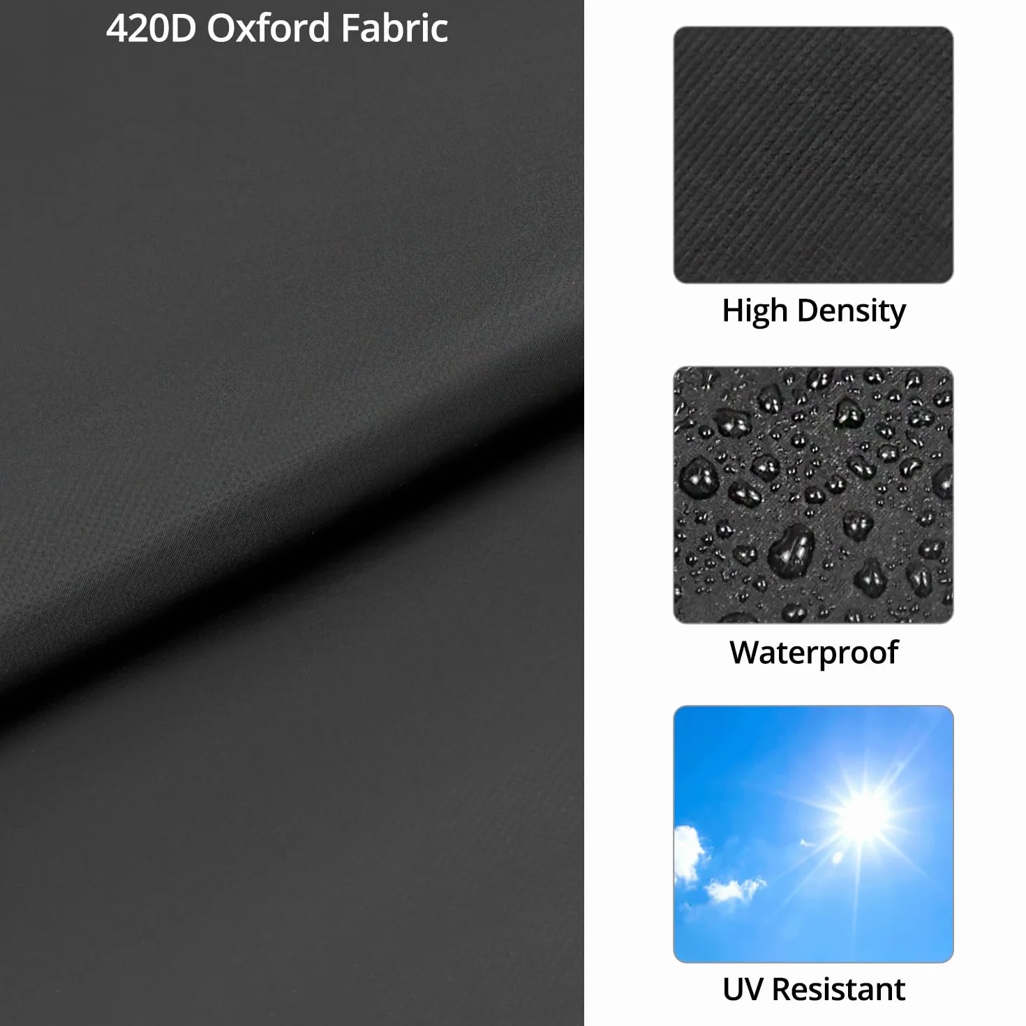 QWORK Płaska plandeka na przyczepę z liną do plandeki 210 x 114 x 90 cm, materiał PCW 420D, wodoszczelna, odporna na rozerwanie, do przyczep samochodowych, 750 kg (czarna)