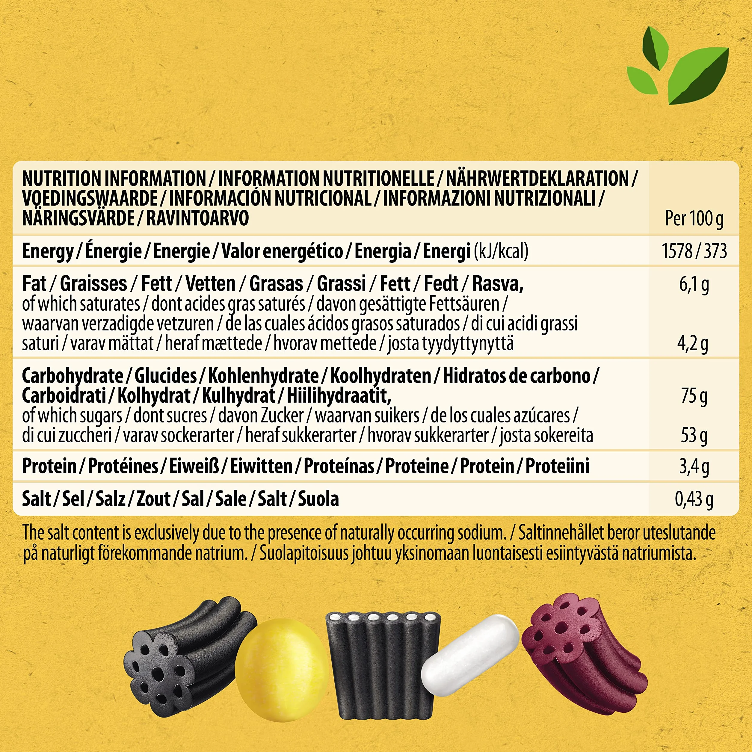 Panda Naturalna mieszanka lukrecji 170 g x 12 torebek