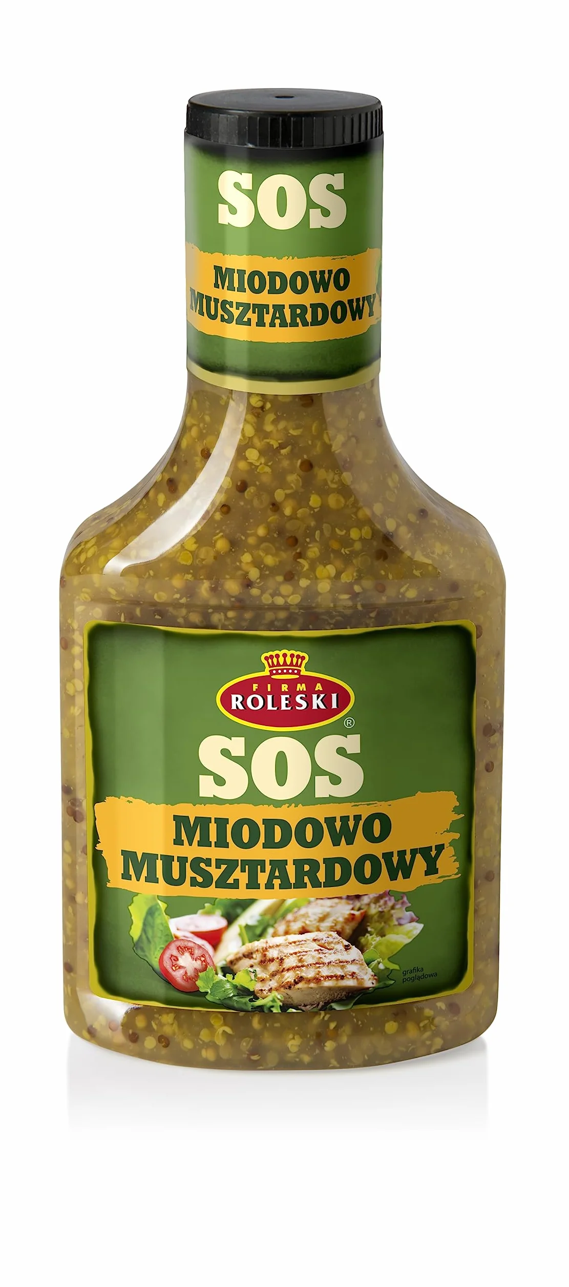Sos miodowo musztardowy ROLESKI 340 g