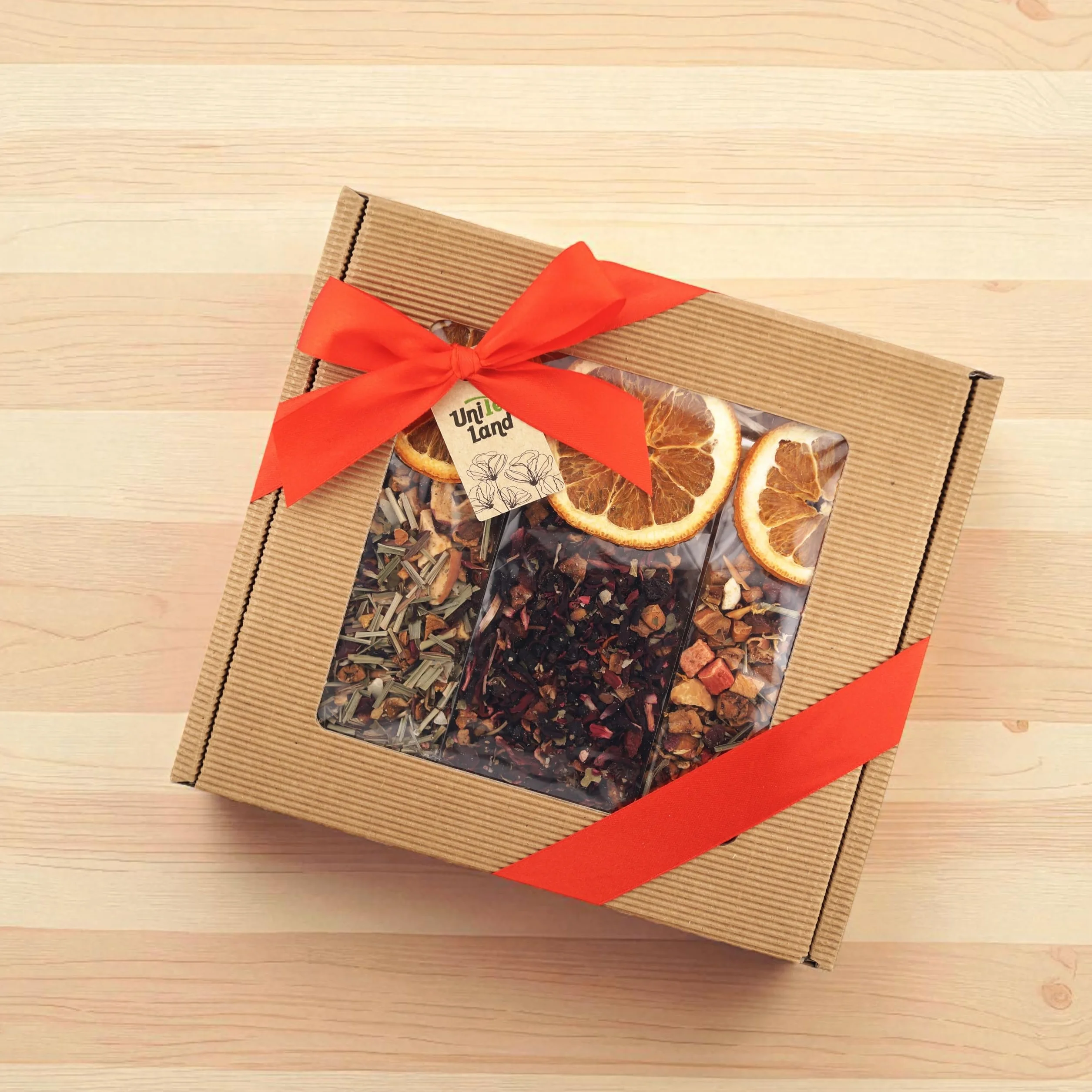 UniTea Land Zestaw Prezentowy Herbata Owocowa 150g