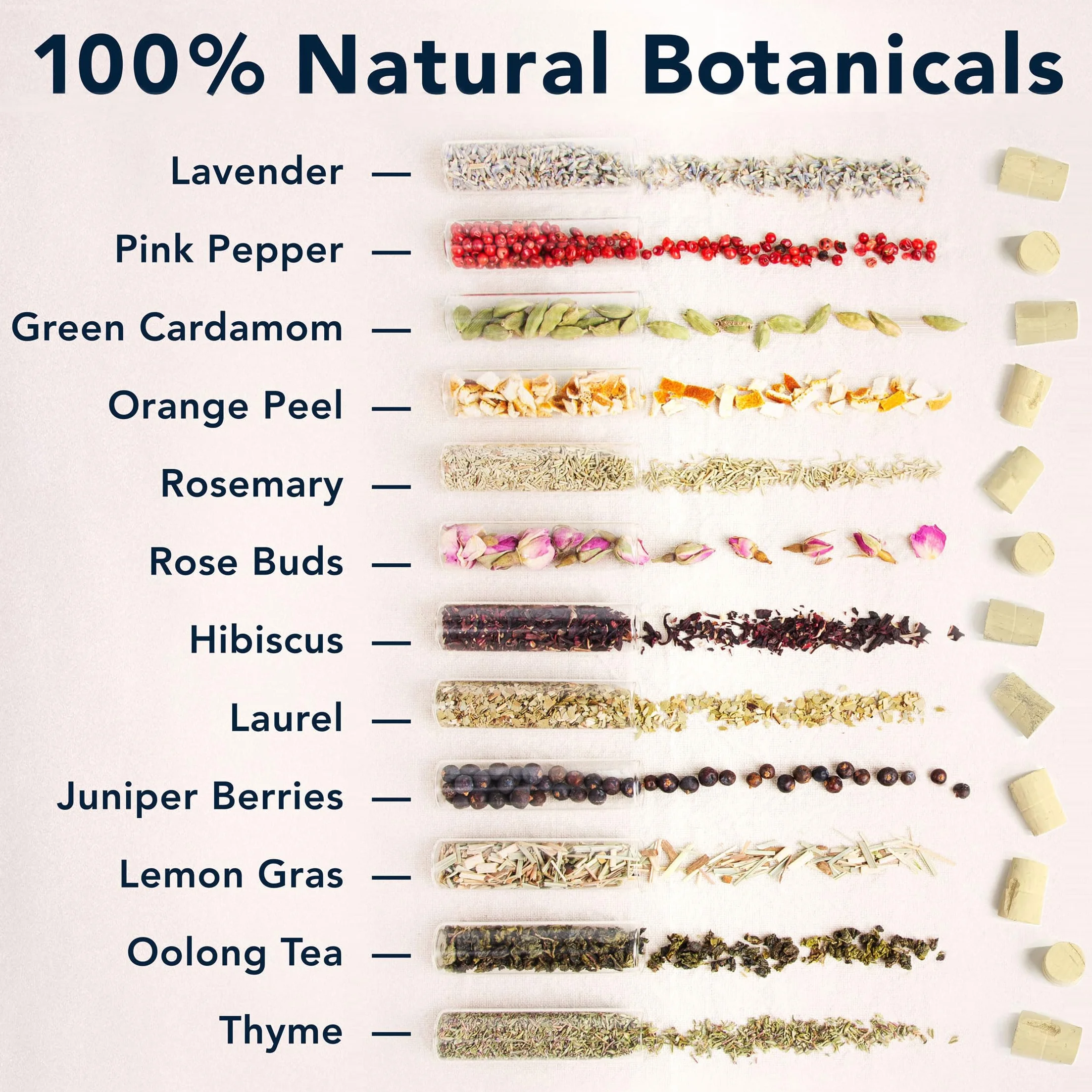 BOTANICALS by DO YOUR GIN Zestaw upominkowy z przyprawami ginu 12 ziół