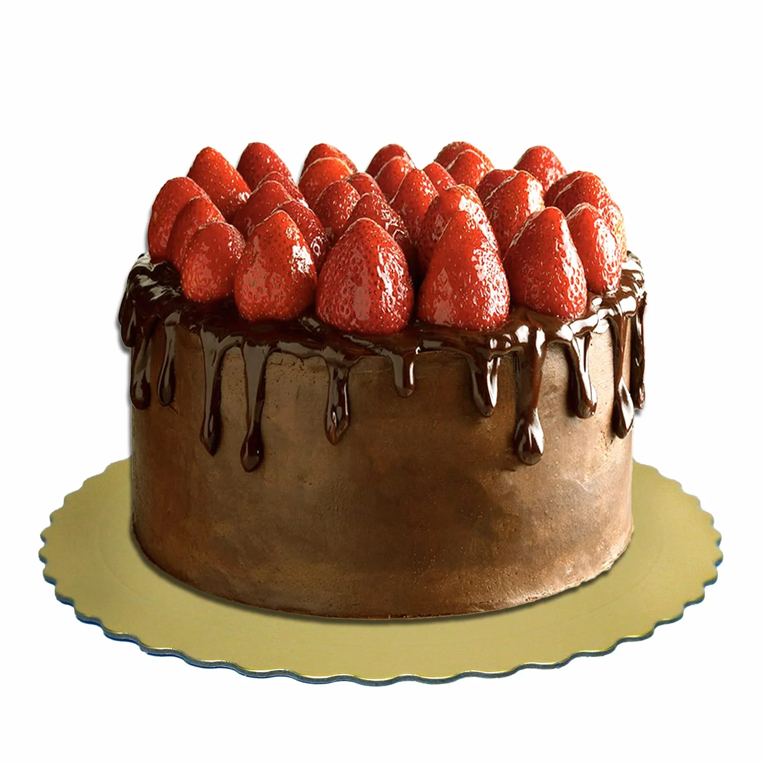 Cake Drum Gold Biały Papierowy Cake Board Ø 20 cm 10 sztuk