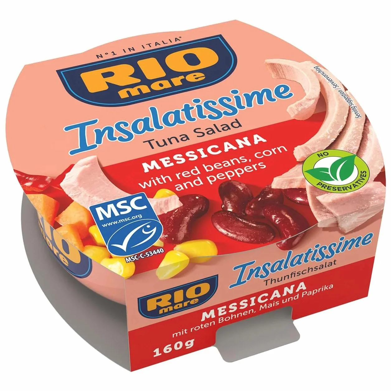 Rio Mare Sałatka tuńczykowa styl meksykański 160 g