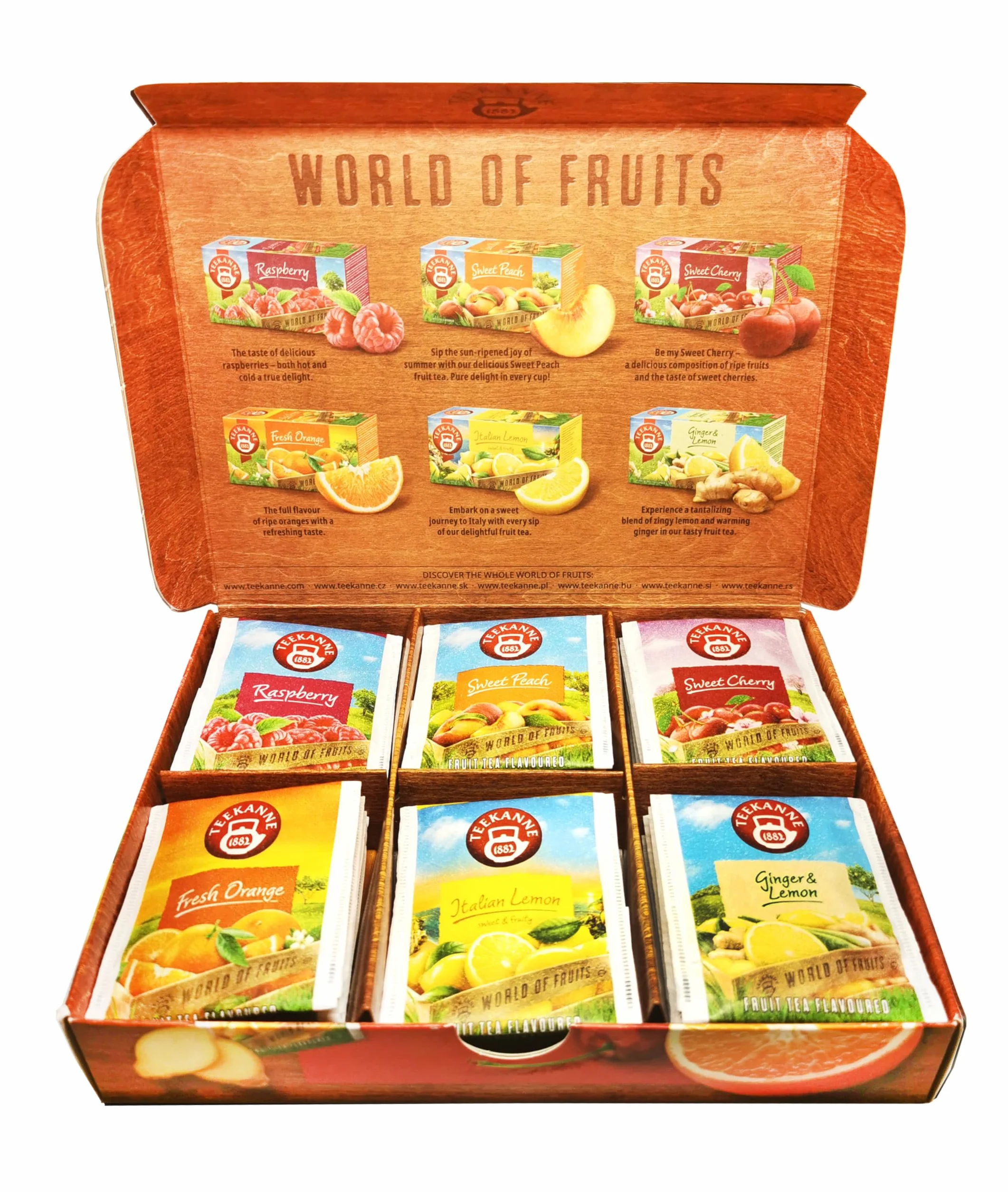 Teekanne Collection Box Herbata (World of Fruits) (DEKOND)