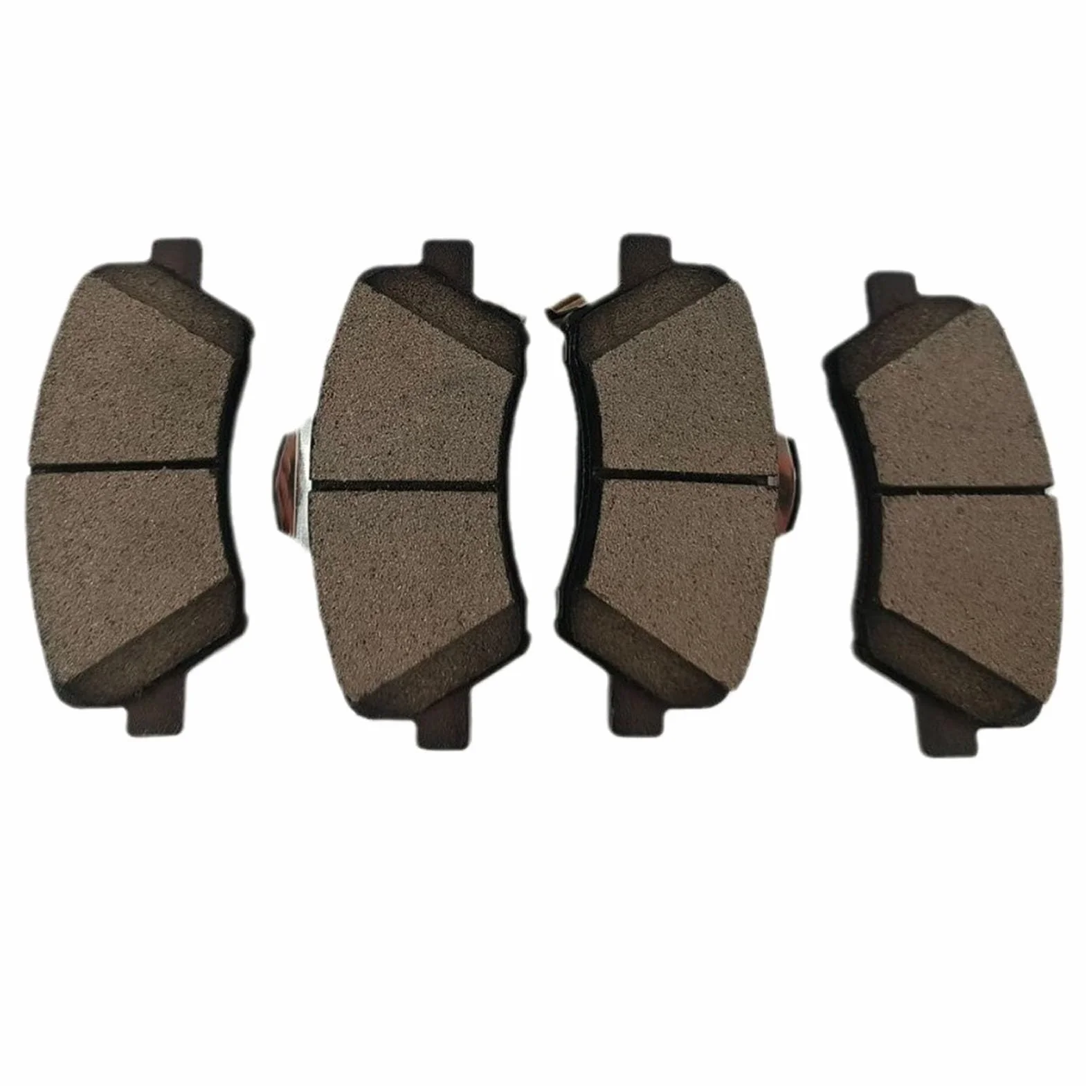 Generic Zestaw Trwałych Przednich Ceramicznych Klocków Hamulcowych Zapewniających Doskonałe Osiągi w Branży Motoryzacyjnej 581013XA20 581013KA31 581012TA21 58101F2A00-4 szt. (Przednie klocki