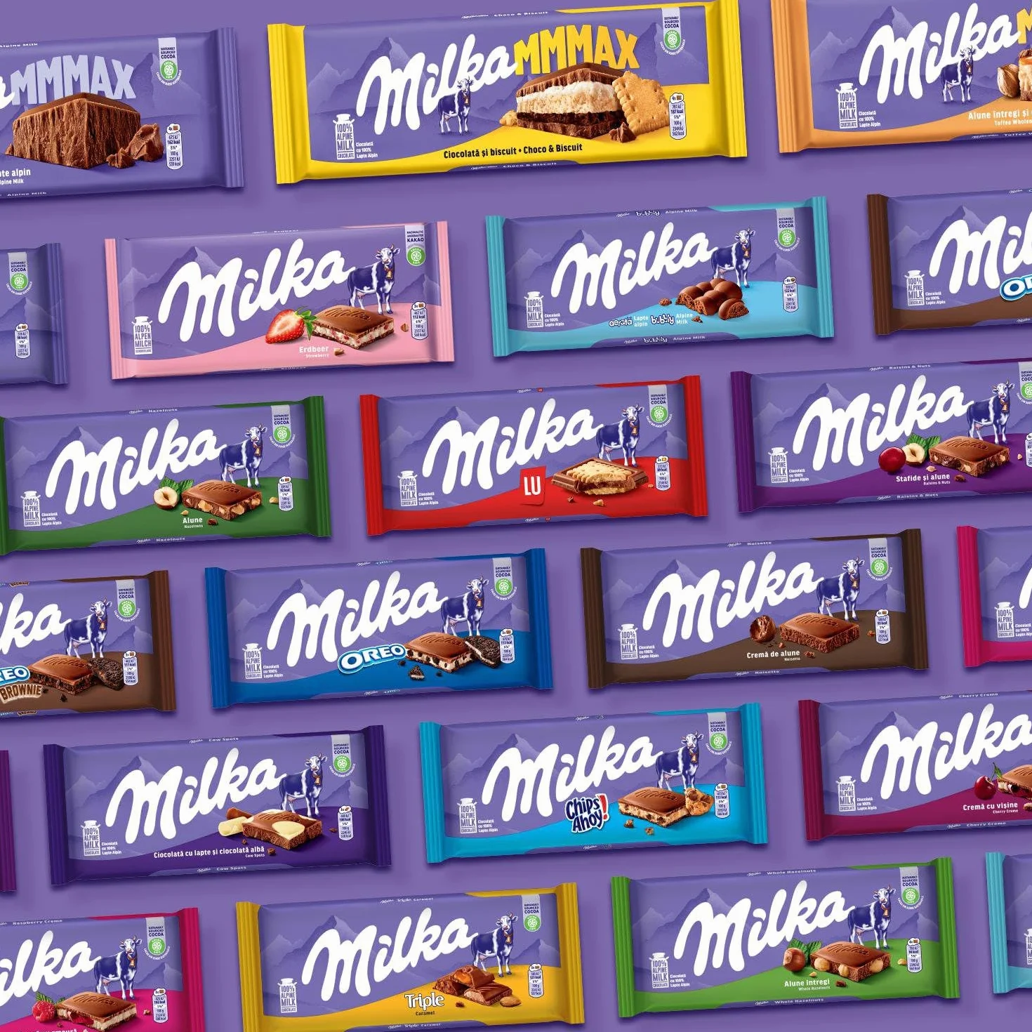 Milka Czekolada mleczna Bubbly 90 g