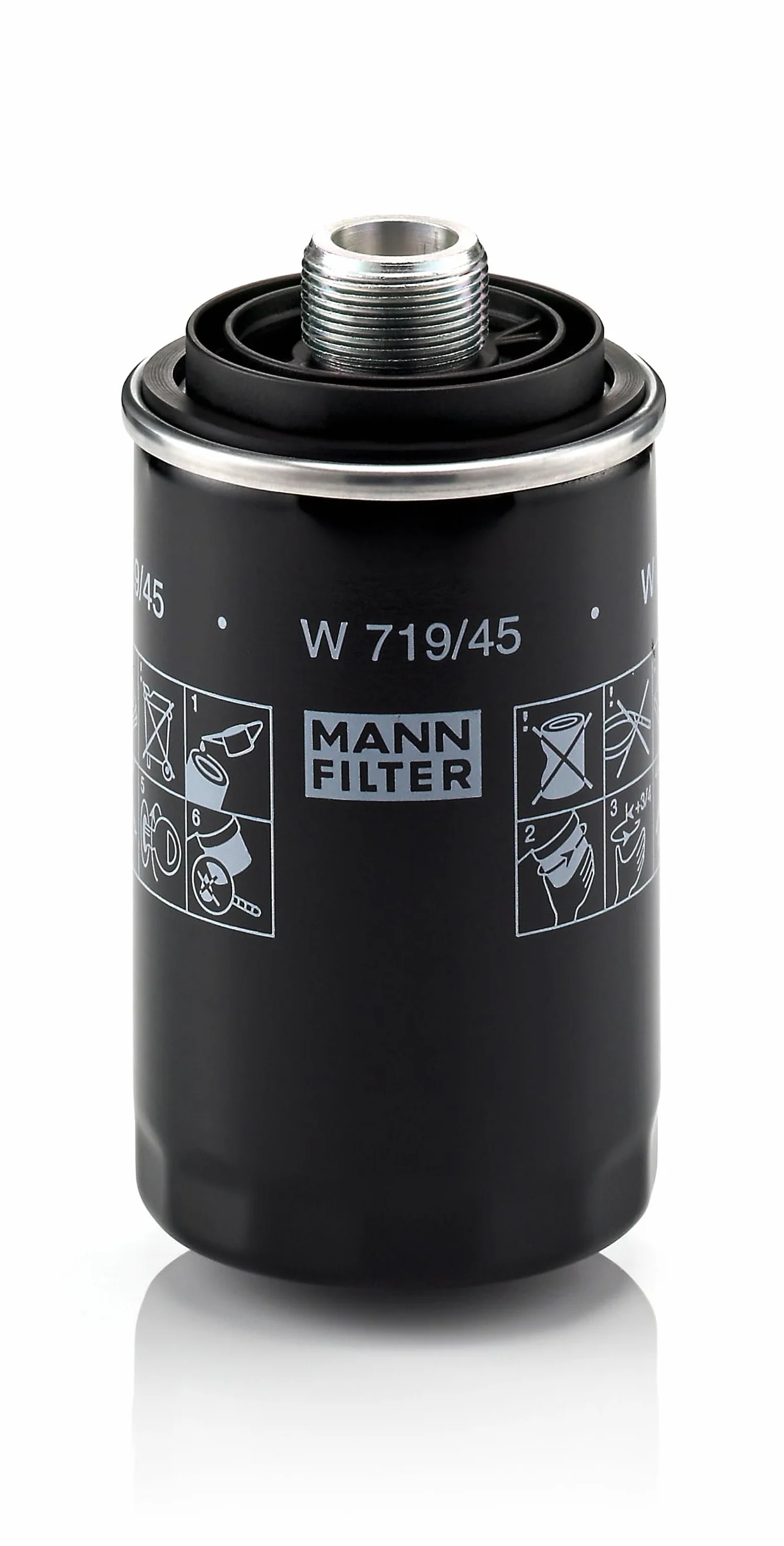 MANN-FILTER W 719/45 Filtr olejowy - do Samochody osobowe + dostawcze