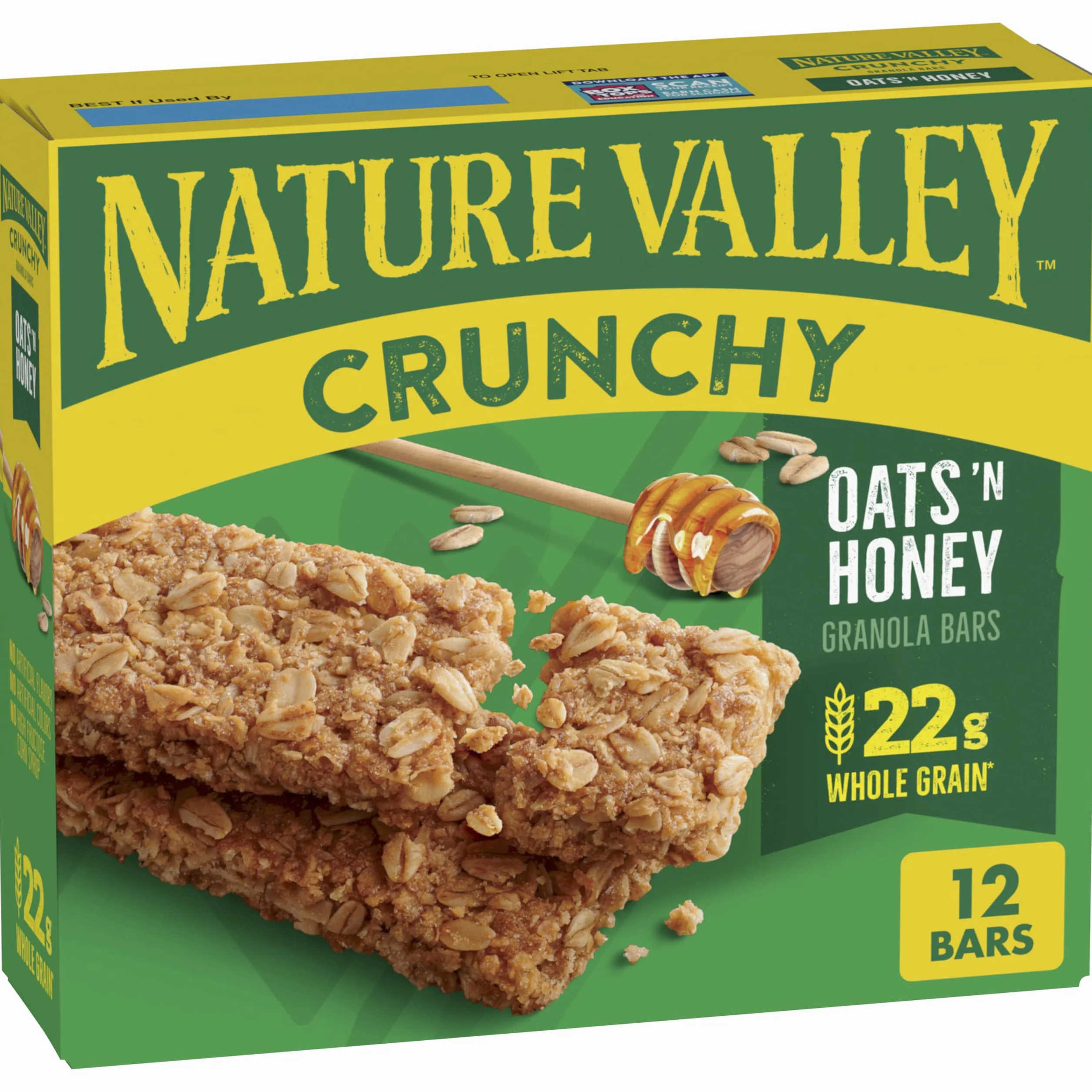Nature Valley Oats 'n Honey Granola Bars 8.94 oz (12 Bars)