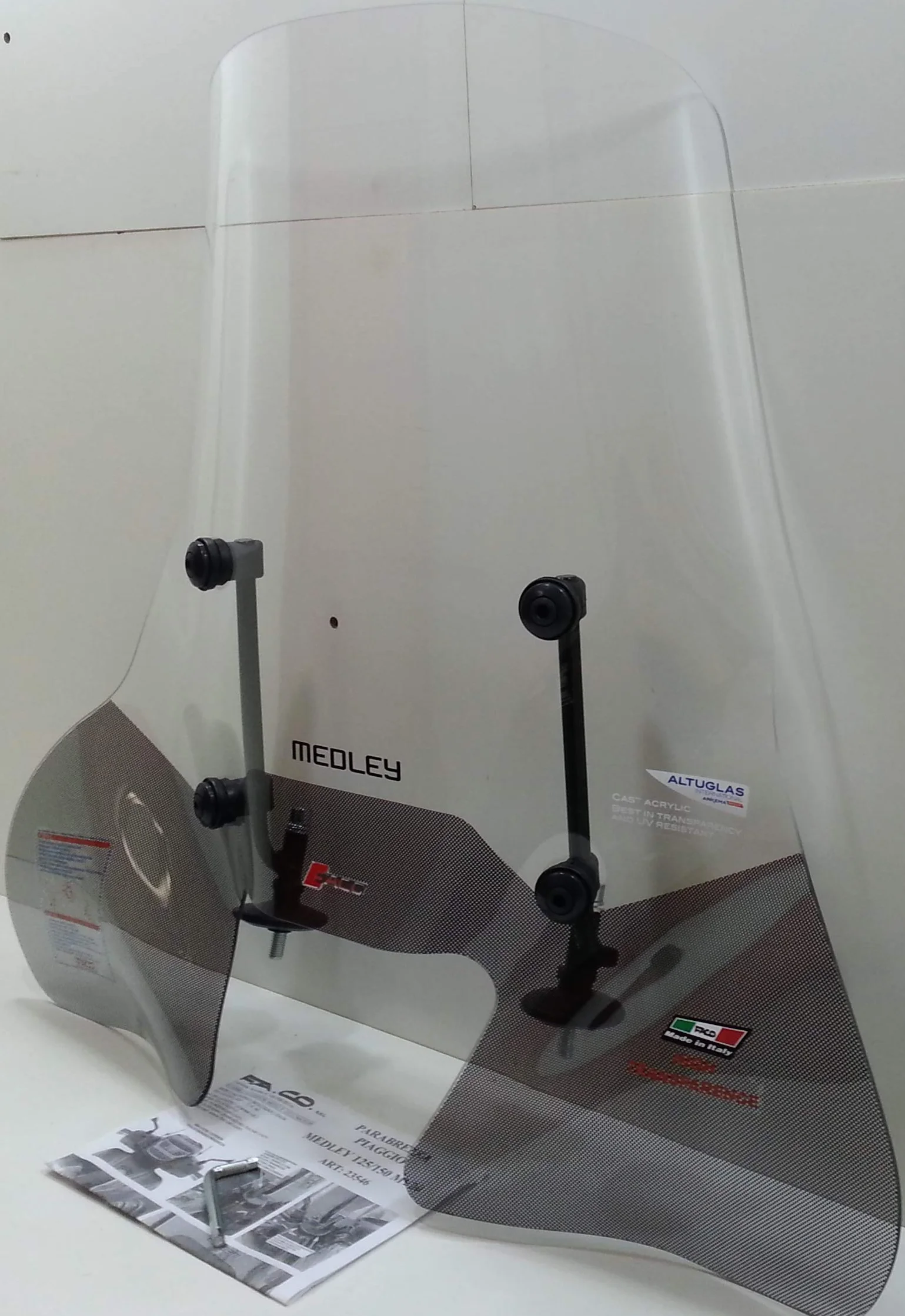PIAGGIO MEDLEY 125-150cc szyba przednia od 2020 r