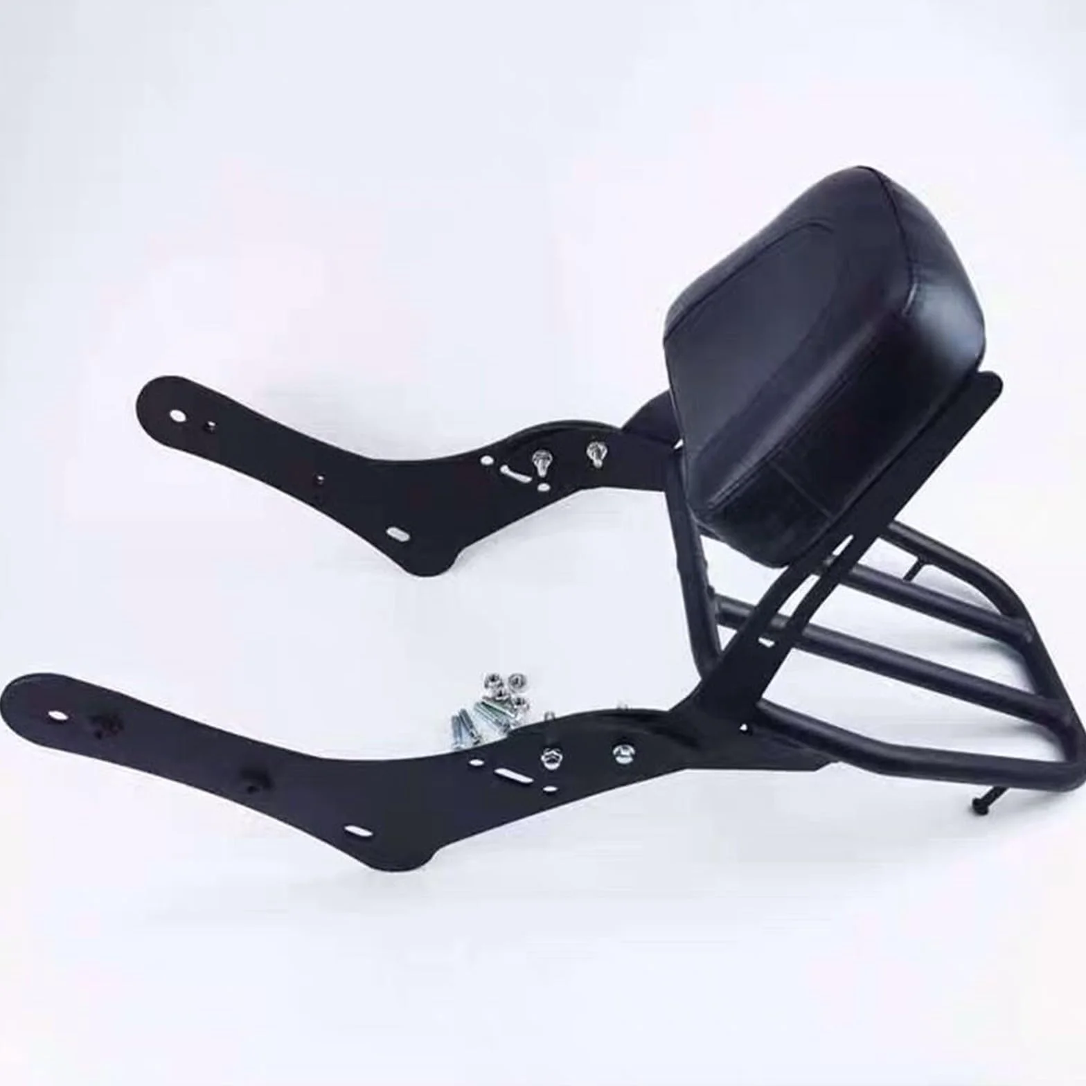 Motocykl Sissy Bar Oparcie z tylnym bagażnikiem dla Kawasaki Vulcan S 650 VN650 Top Box Rozszerzony metalowy wspornik tylny tylny pasażer