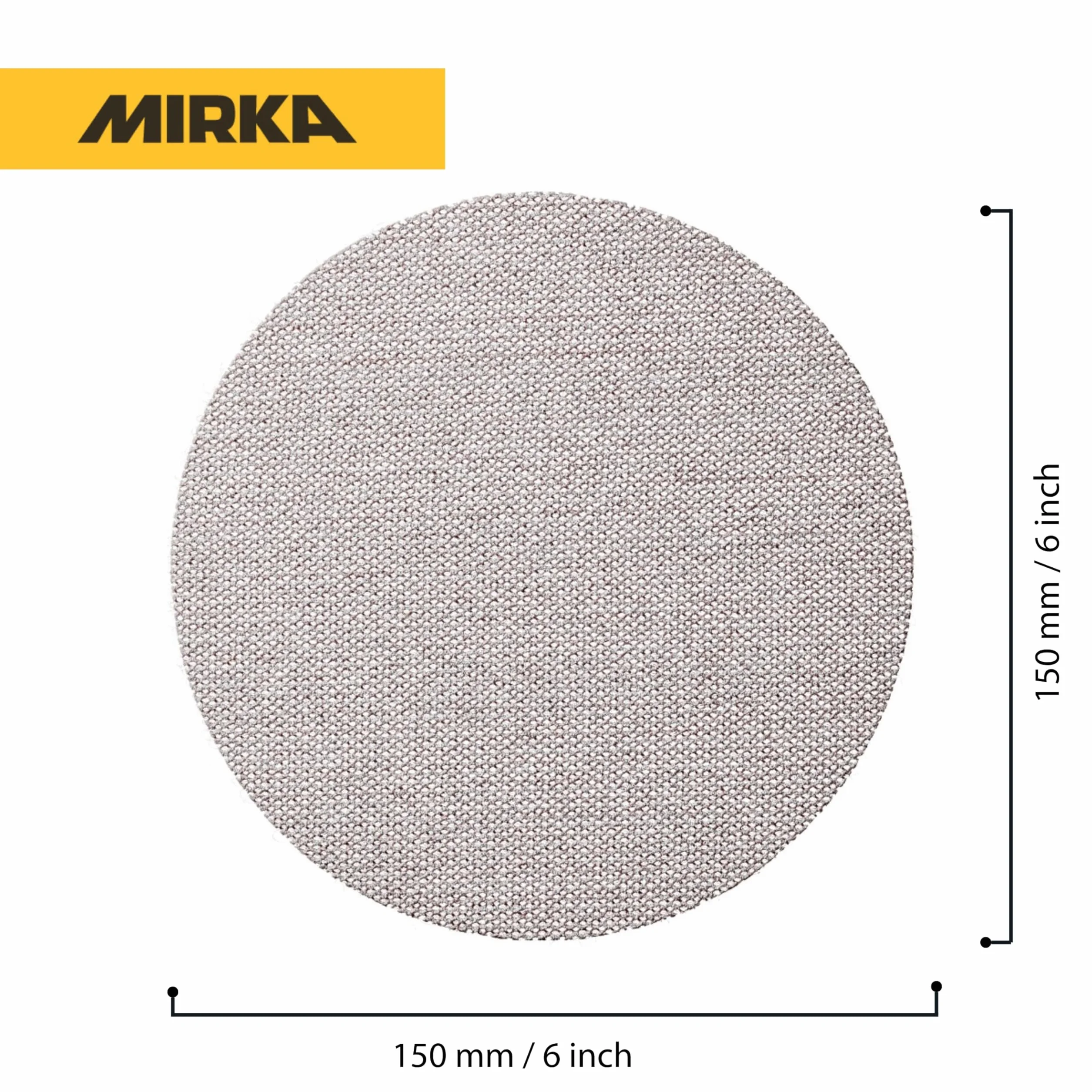 Mirka Abranet Ace tarcze szlifierskie Ø 125 mm rzep / P240 ziarno / 50 szt/Do wszystkich szlifierek oscylacyjnych 125 mm/Półceramiczne/Do szlifowania twardych powierzchni, drewna, metalu