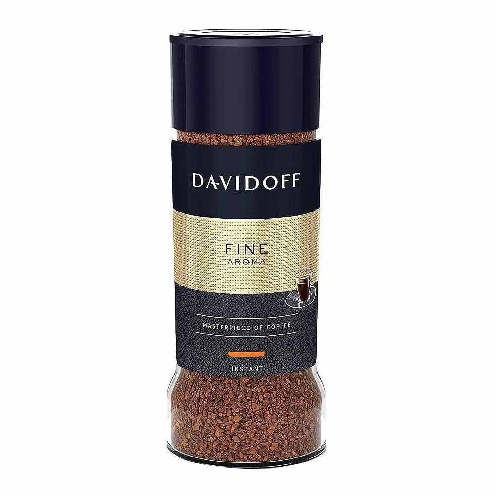 Kawa rozpuszczalna Davidoff Fine Aroma 100g, Arabica, Niska zawartość kofeiny