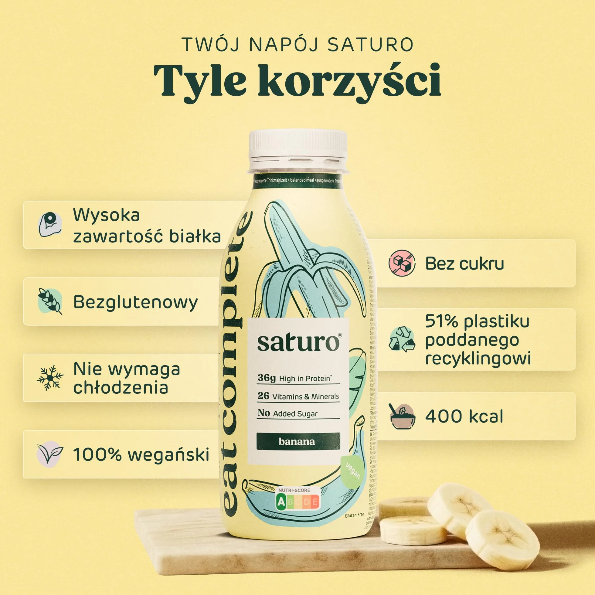 Saturo żywność dla astronautów, jedzenie w płynie, białko, bezlaktozowe, bezglutenowe, wegańskie