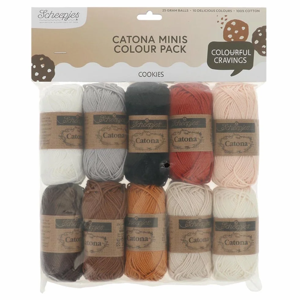 Scheepjes Catona Colour Pack 10x25g