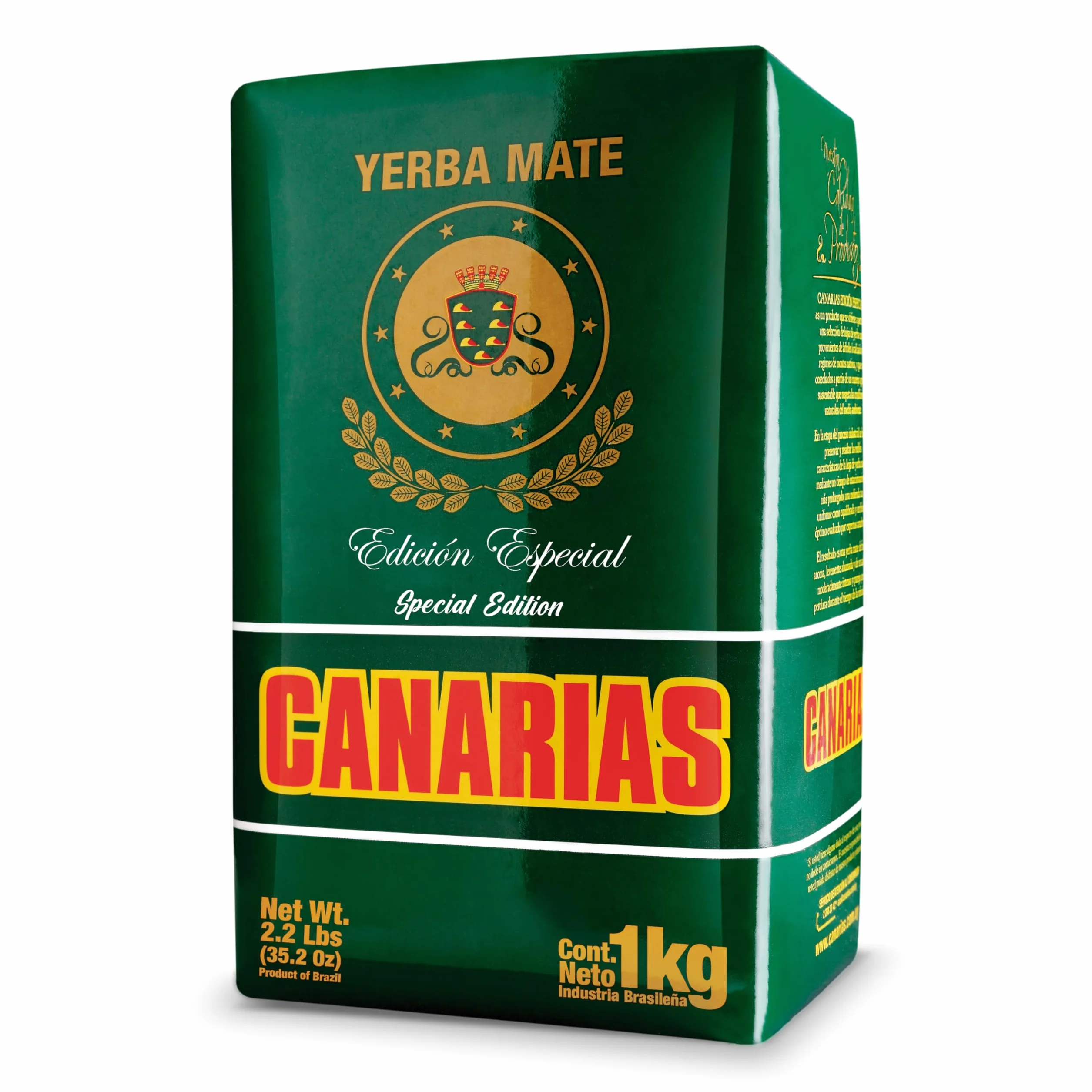 Brazylia Matowa Tea, Pakiet 1 kg - Yerba Mate Canarias Edycja specjalna 1kg