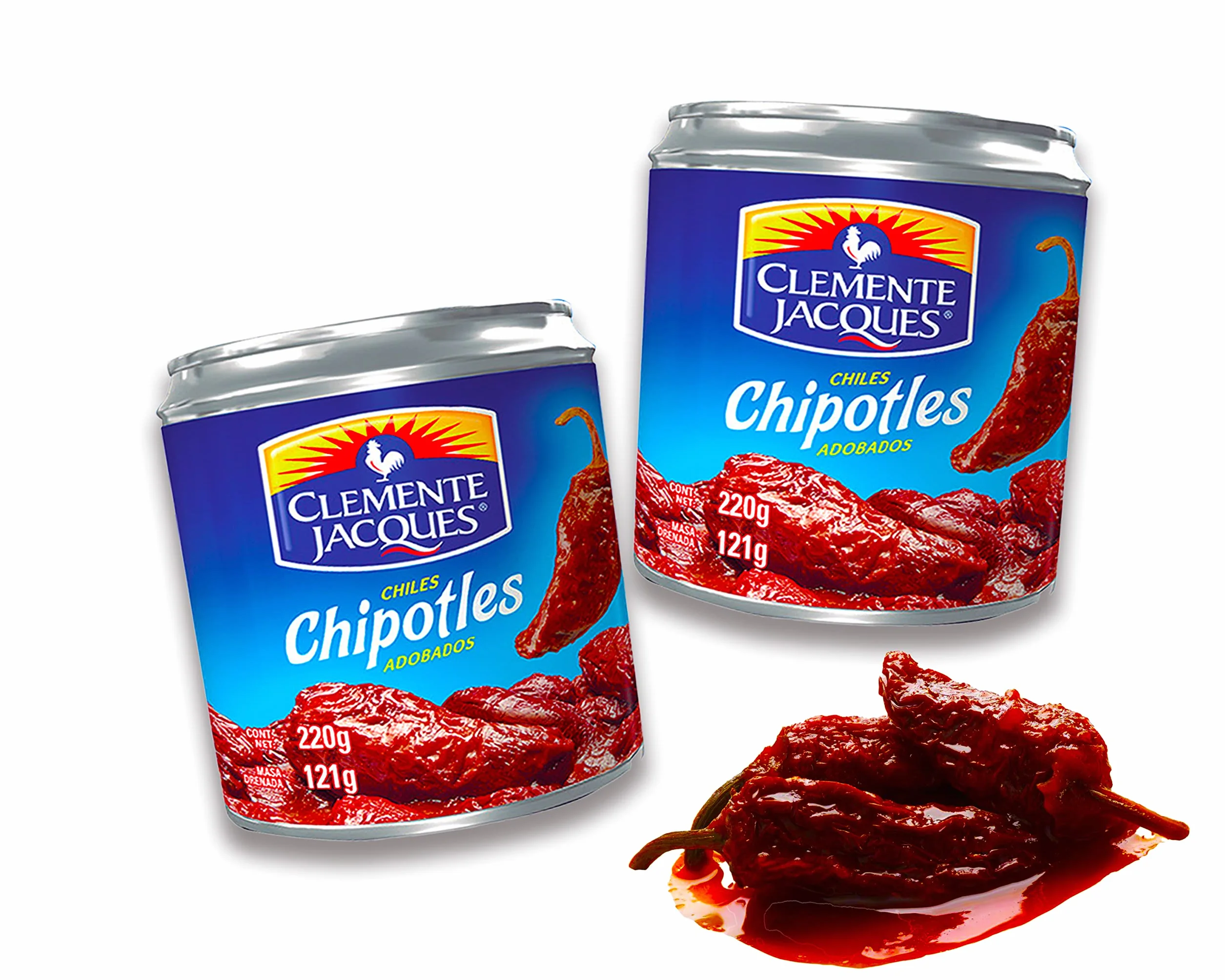 Clemente Jaques Chipotles in Adobo 220 g Viva Mexico Collection ostry sos z Meksyku