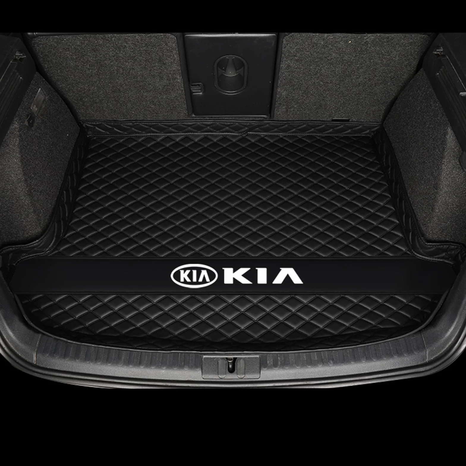 Skórzana mata do bagażnika samochodowego KIA Sportage 2018-2024, maty do bagażnika samochodowego, wkładka taca, pyłoszczelne, odporne na zarysowania, dywany ładunkowe, akcesoria do stylizacji wnętrza