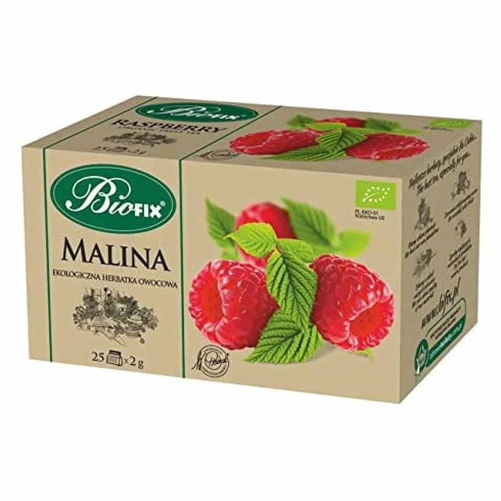 Bifix Ekologiczna Herbata Owocowa Malina 25 sztuk