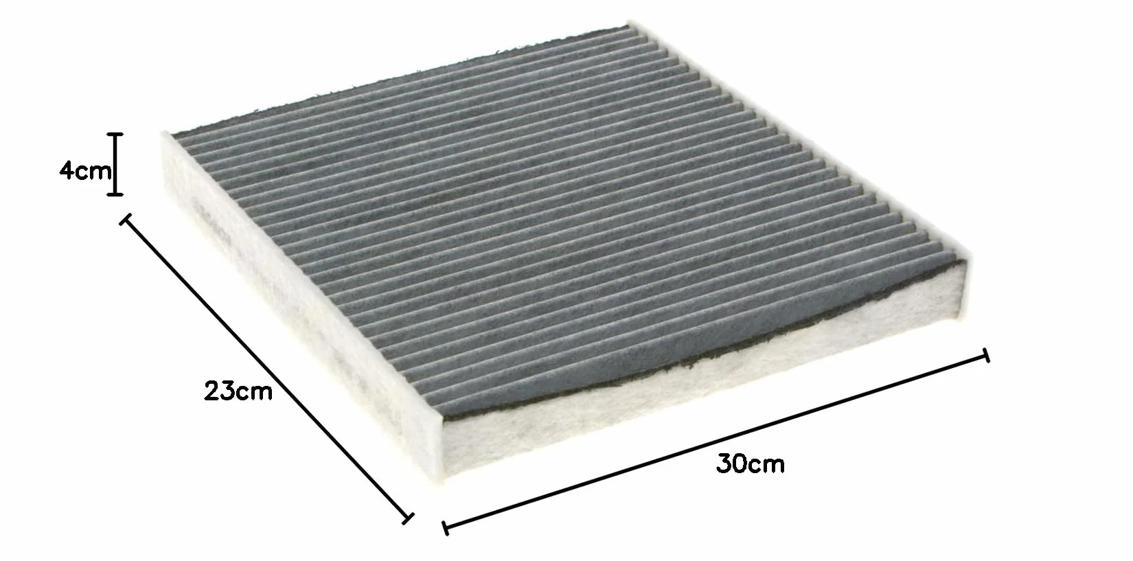 Filtr Kabinowy BOSCH 1 987 432 543 W: 31 mm S: 233 mm D: 254 mm
