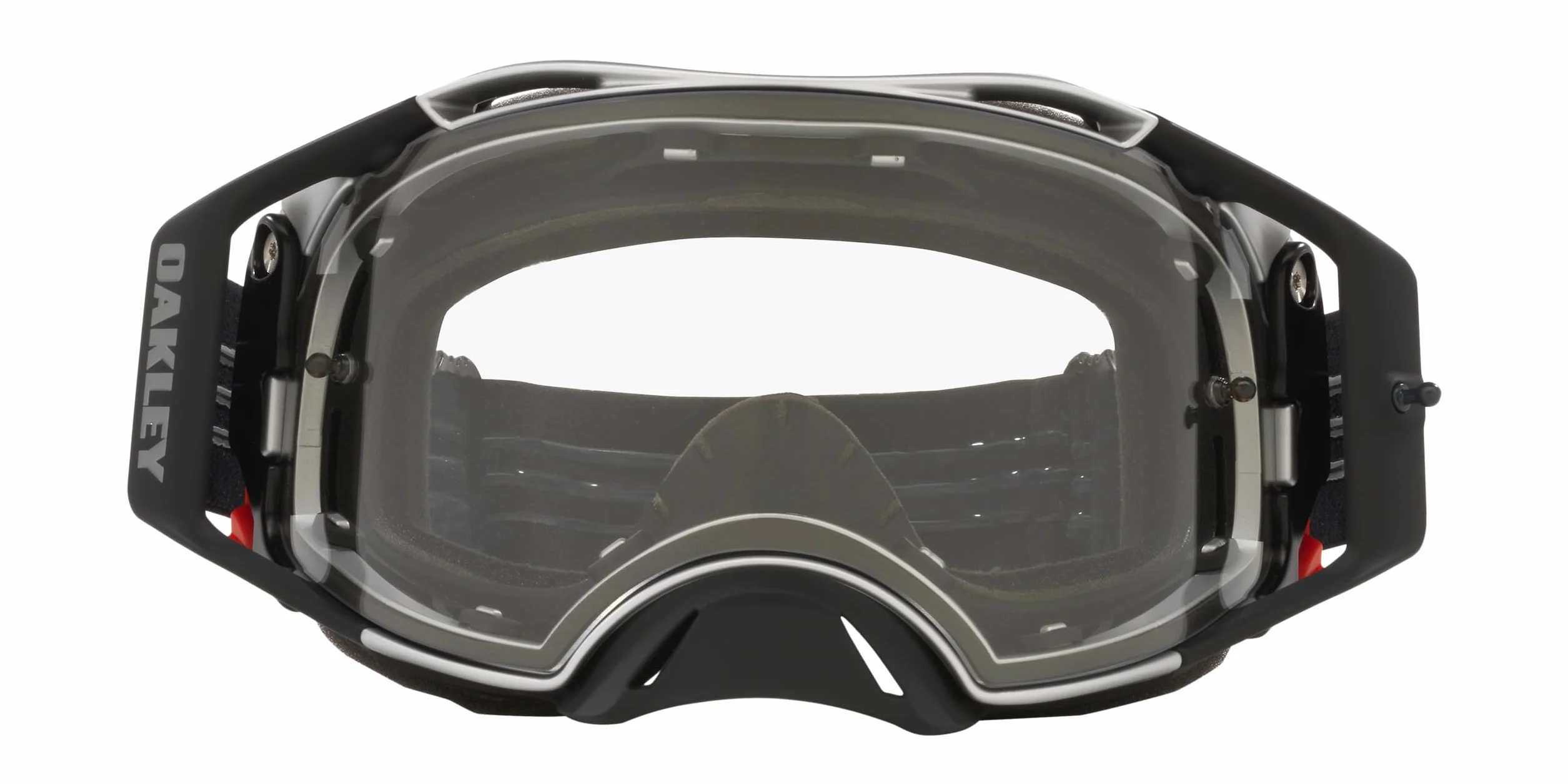 Motorrad-Cross-Maske Oakley Airbrake® MX Tuff Blocks Gunmetal