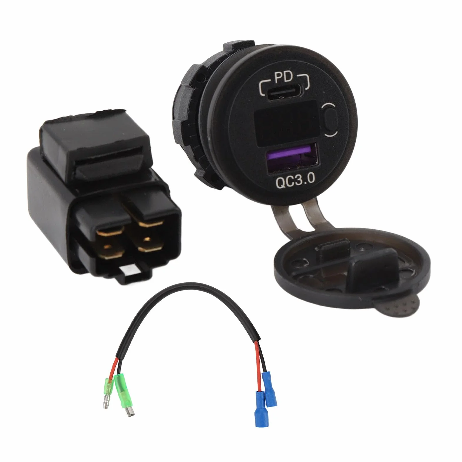 Motocyklowa ładowarka USB PD Szybkie ładowanie VersysX300 Wodoodporna