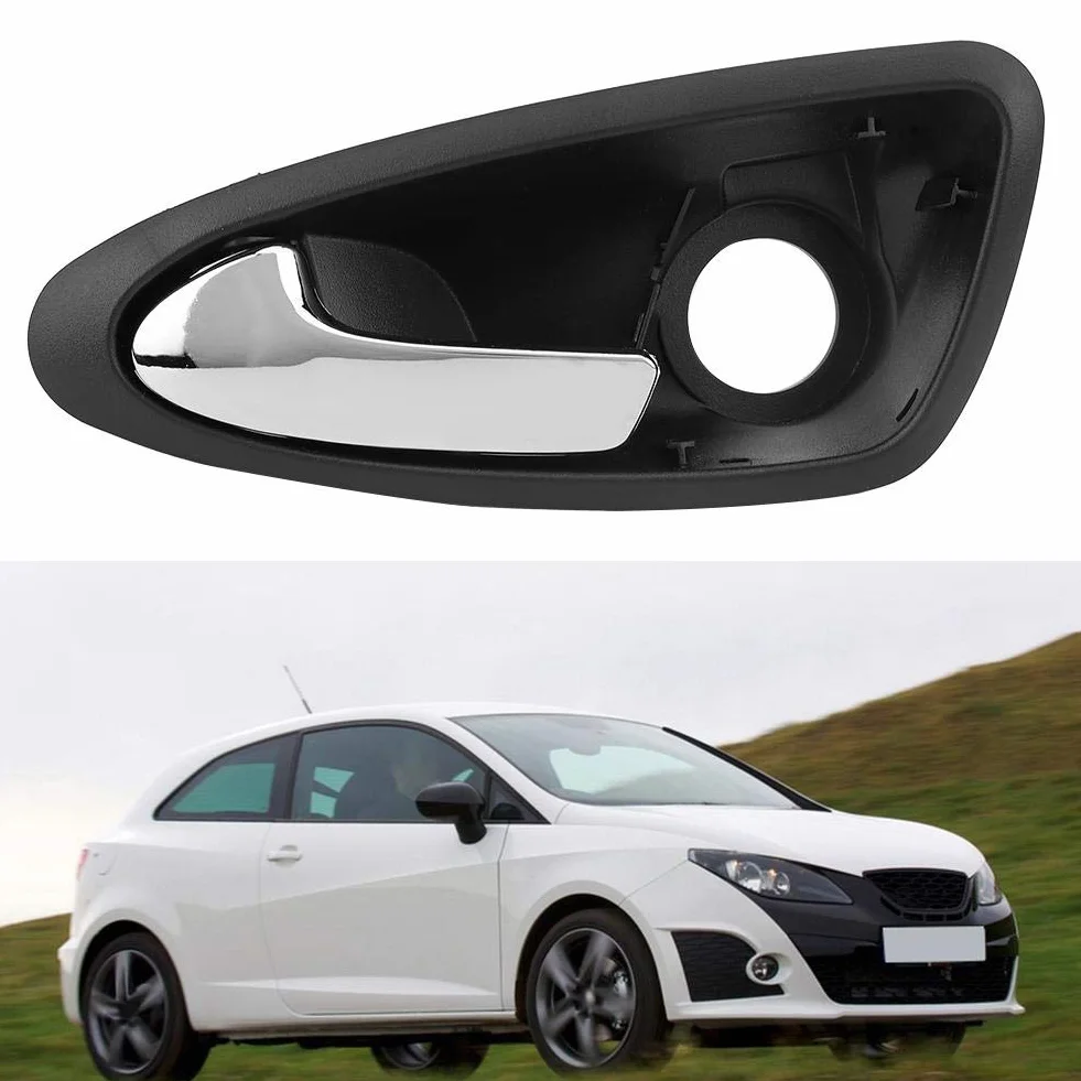 Broco Klamka wewnętrzna samochodu lewa przednia pasuje do Seat Ibiza 2009-2017 6J1837113A