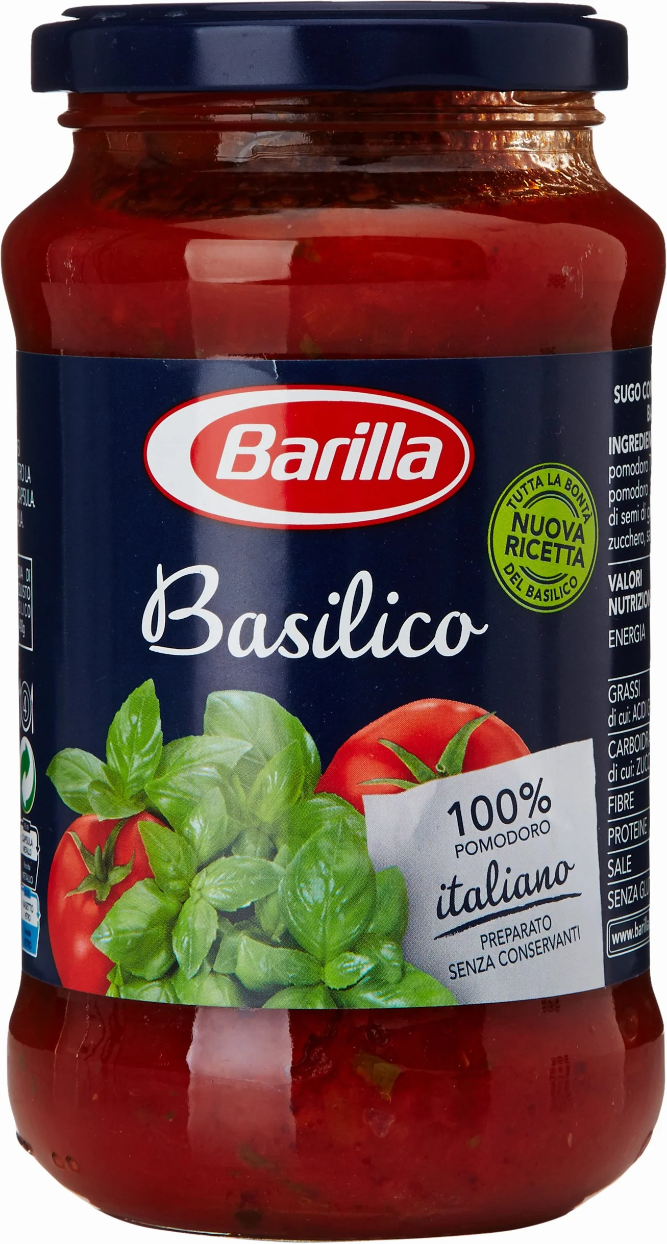 Pomodoro con Basilico Barilla sos do makaronu pomidory z bazylią import