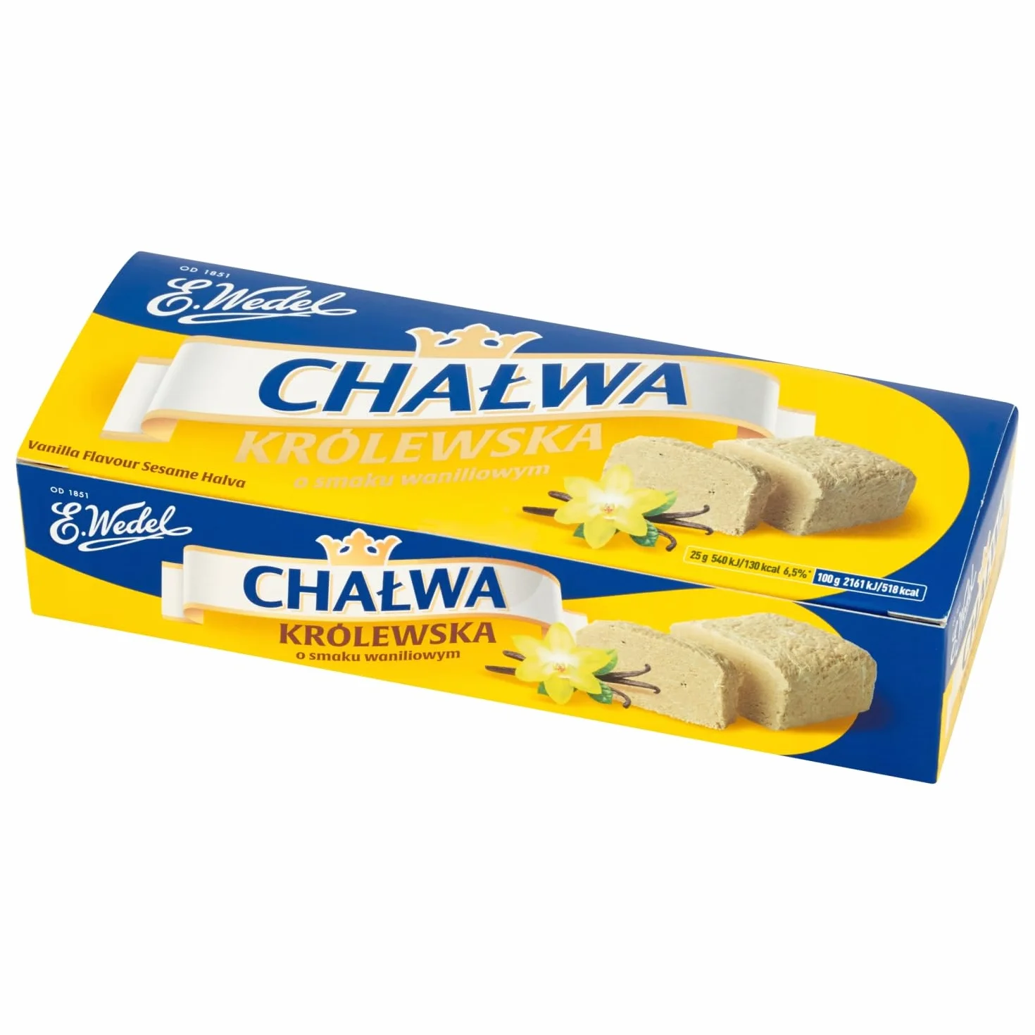 E.Wedel Chałwa Królewska o smaku waniliowym 250 g