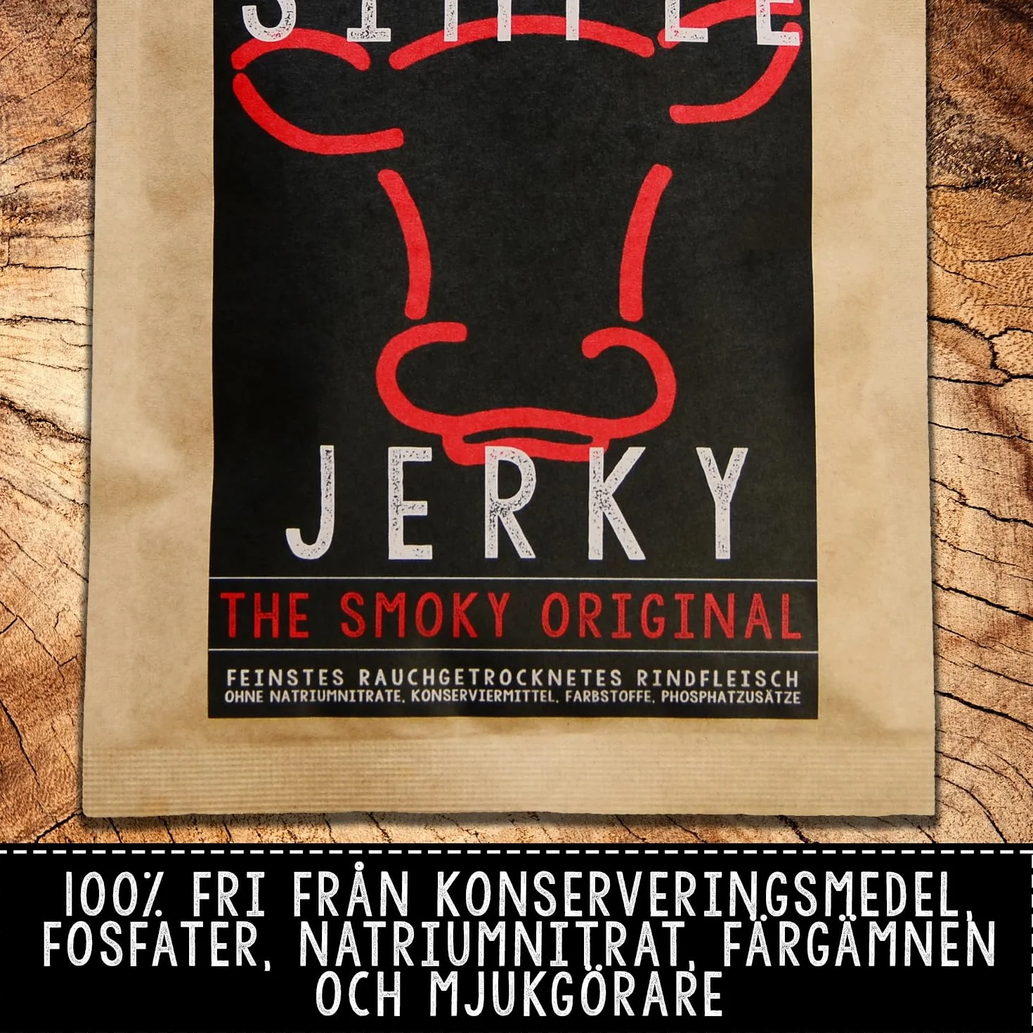 Beef Jerky pudełko na próbki, 5 x 50 g, ręcznie wykonane, austriackie pastwiska, sucha mięso premium bez dodatków chemicznych